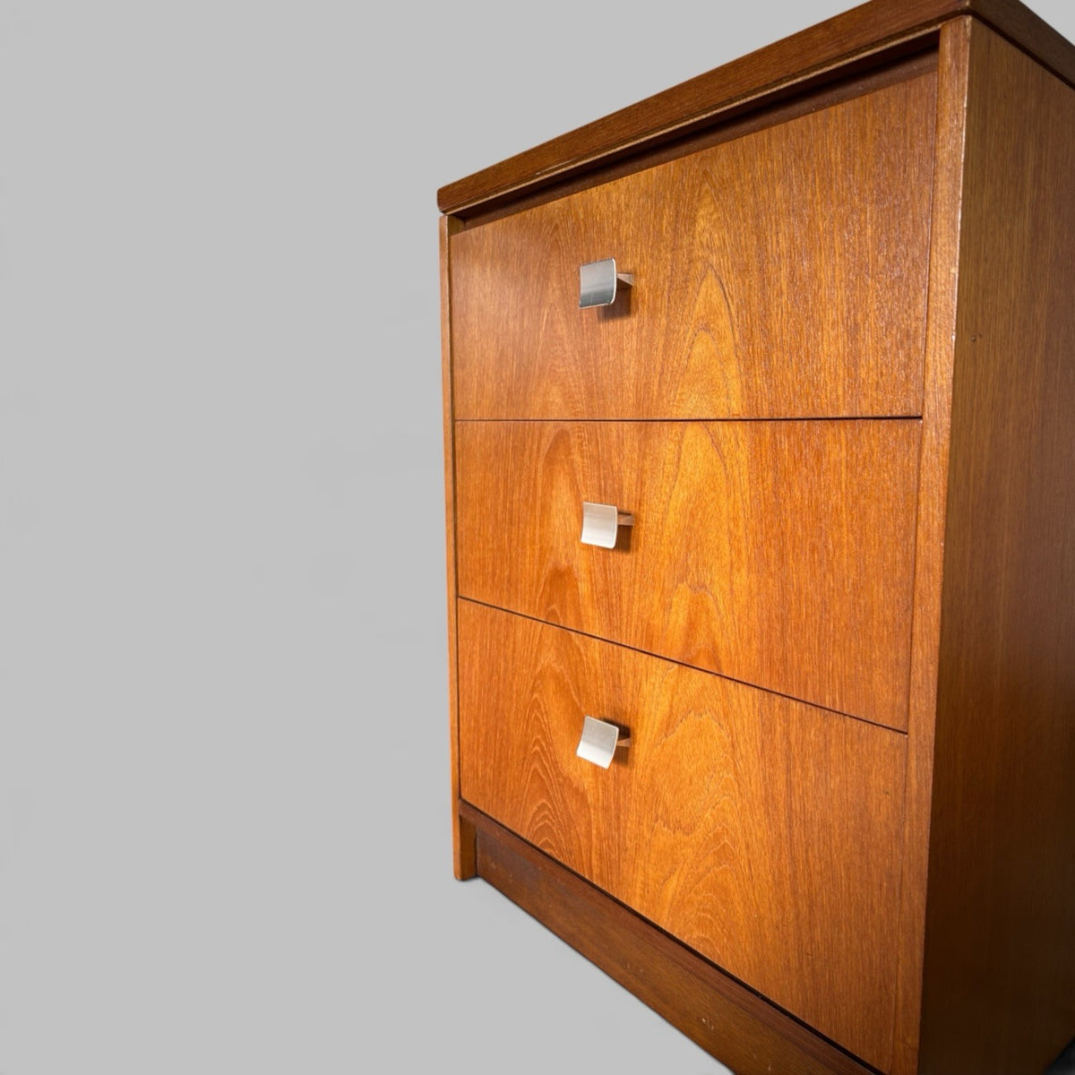 Pair of Mid-Century Teak Bedside Drawers