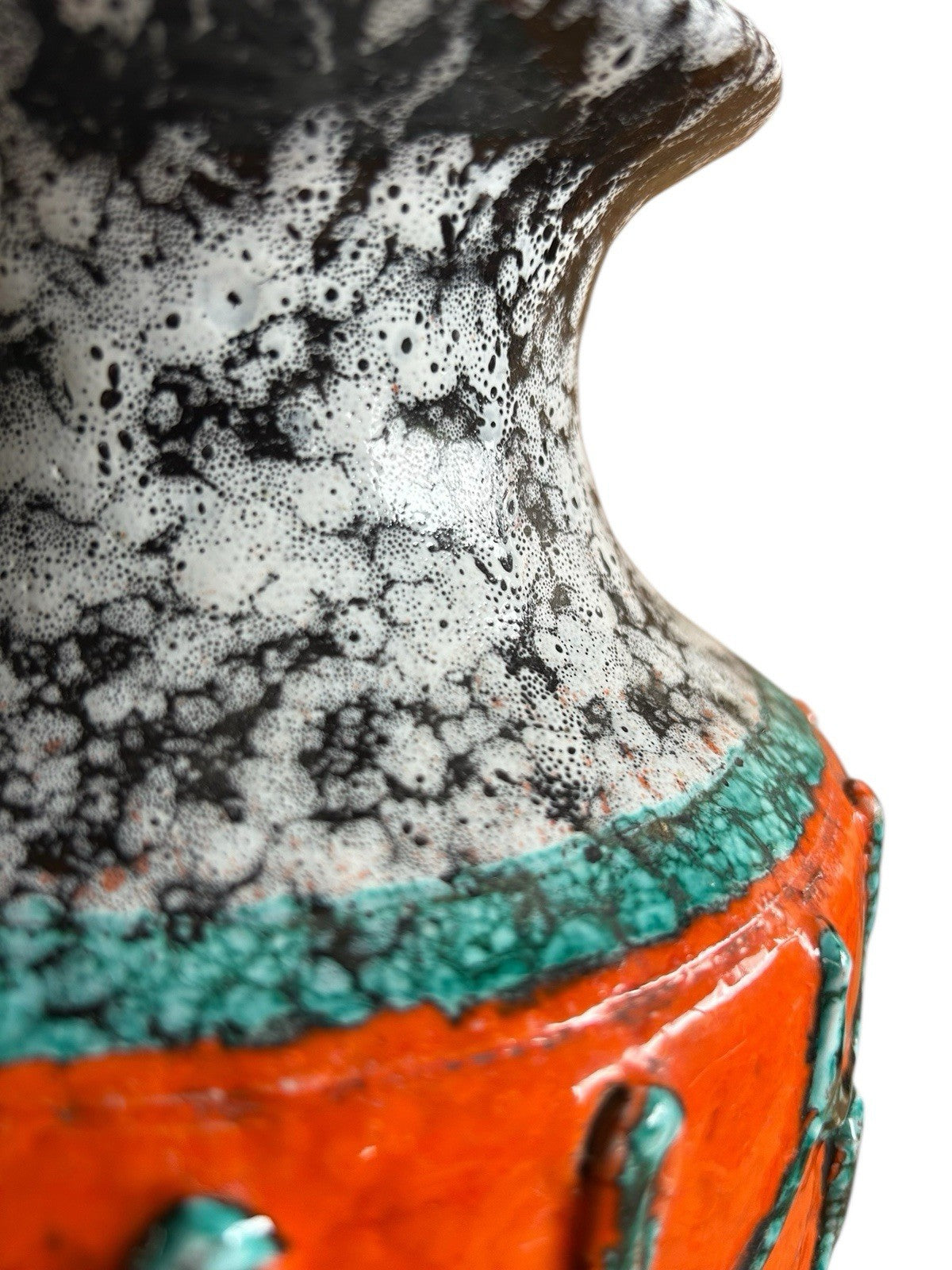 Vintage Ceramic Italian Mid Century Vase Possibly Bitossi ?