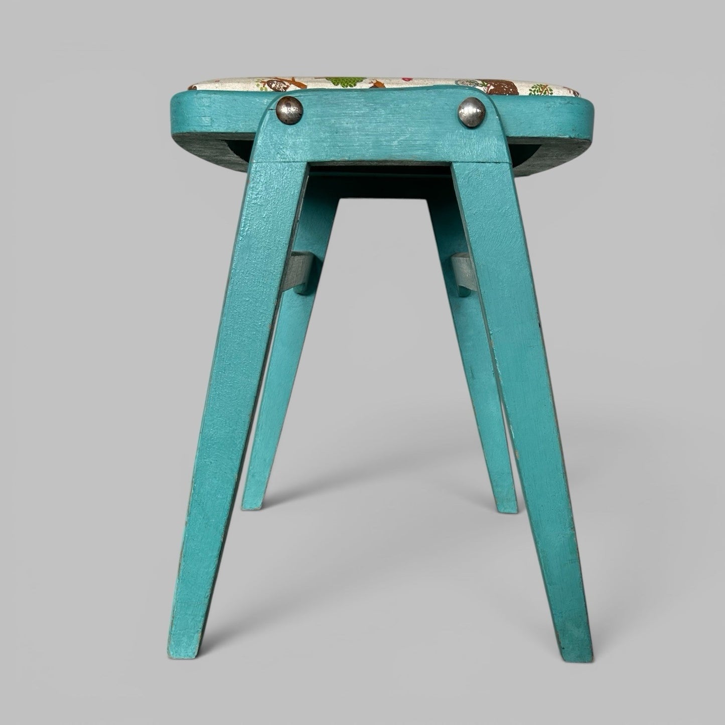 1950s Painted Kitchen Stool