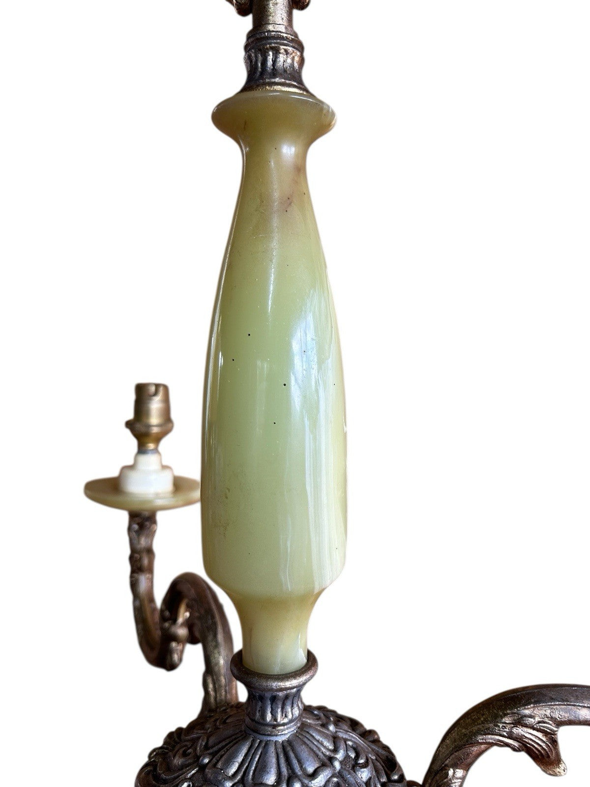French Three Arm Chandelier / Pendant Light