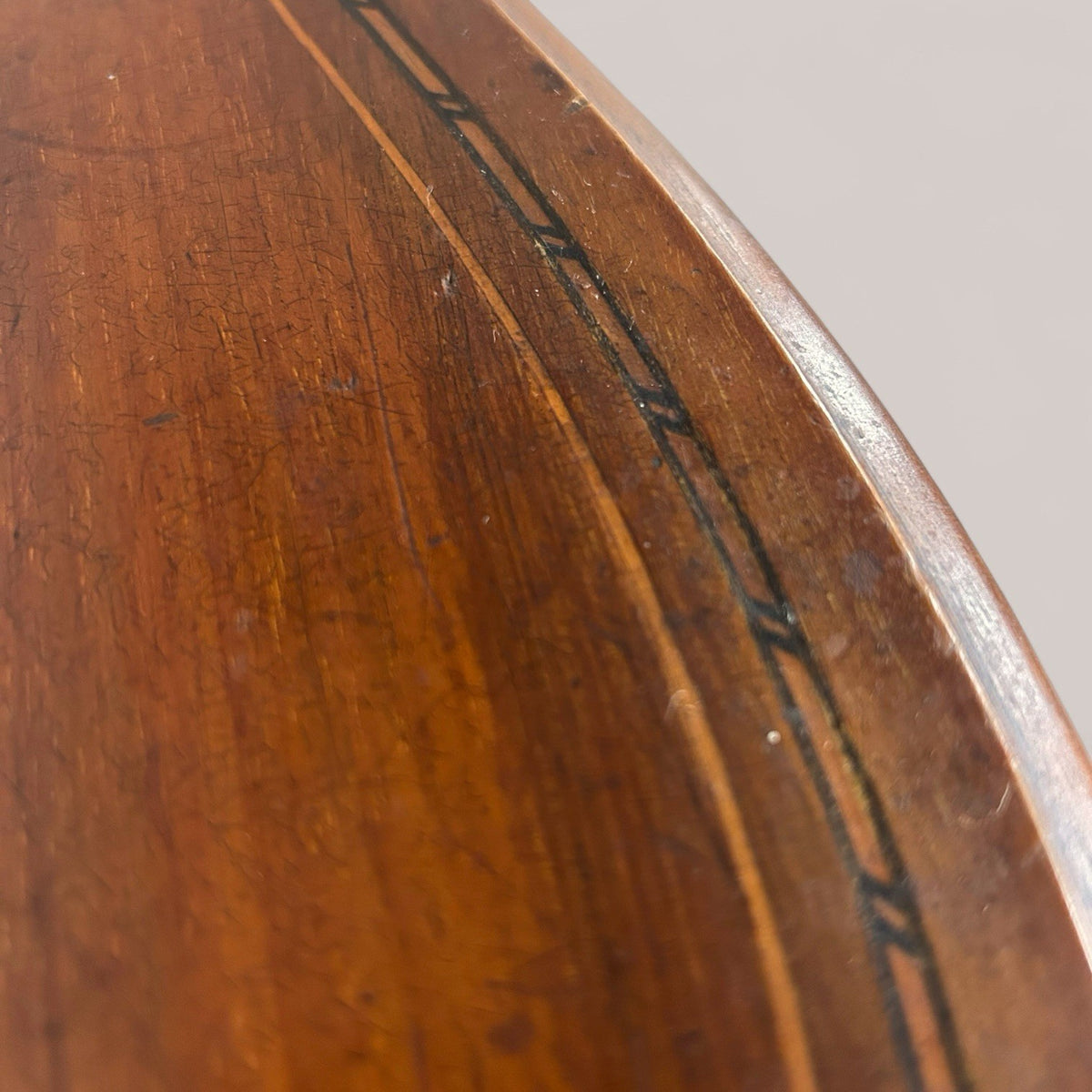 Antique Kidney-Shaped Occasional Table