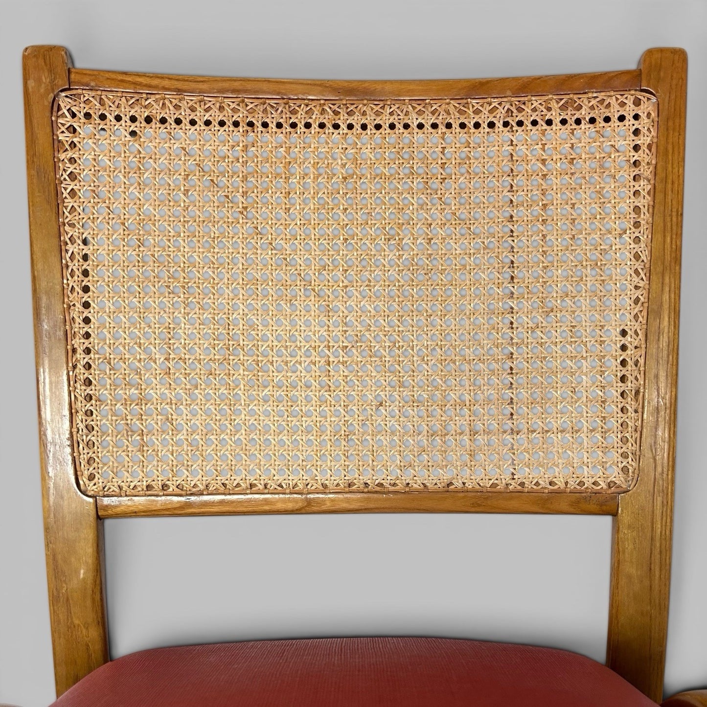 Vintage Bentwood Cane Back Dining Chair by Bow-Wood
