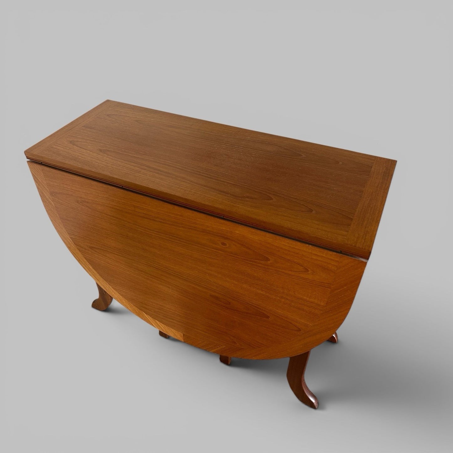 Nathan Teak Drop Leaf Dining Table