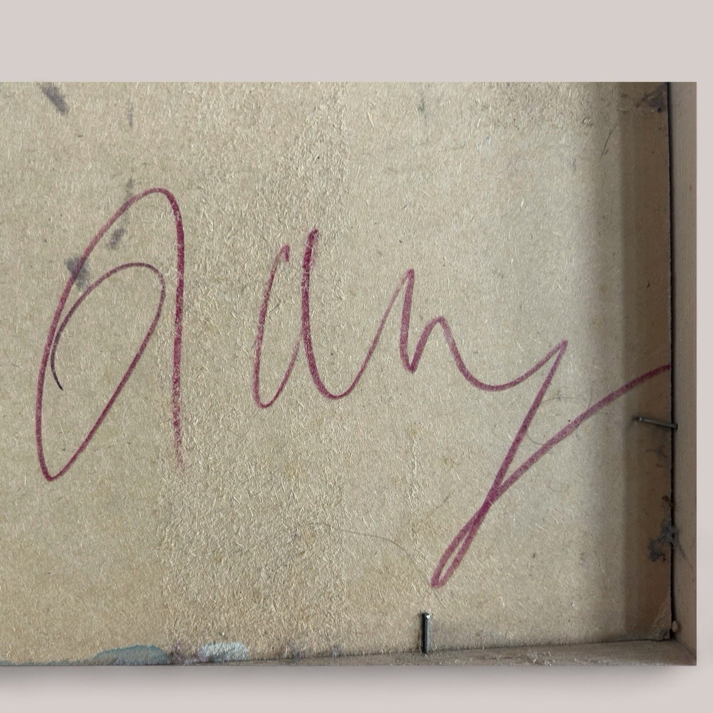 Original Expressionist Painting “Limbo – Dante’s Inferno” by T. Olney (2004)