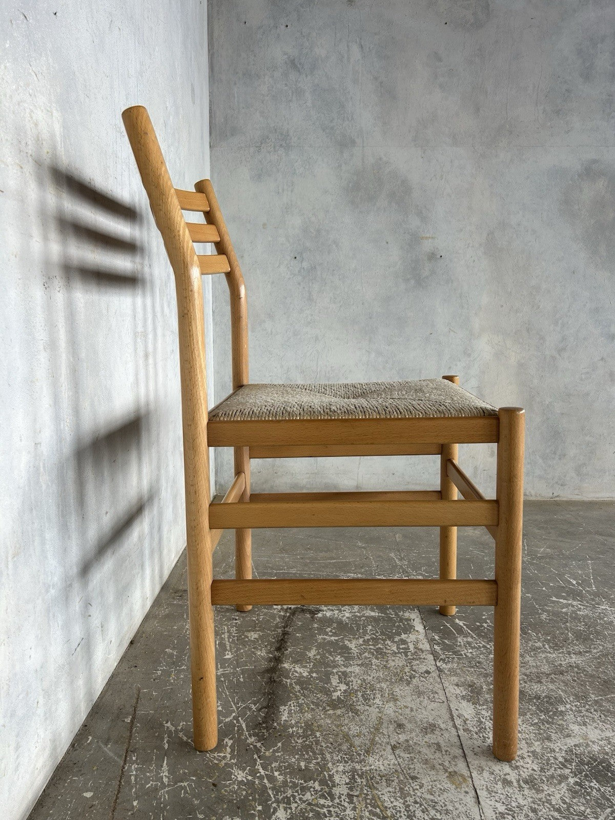 Pair Of Vintage Mid Century Scandinavian Style Teak Dining Chairs