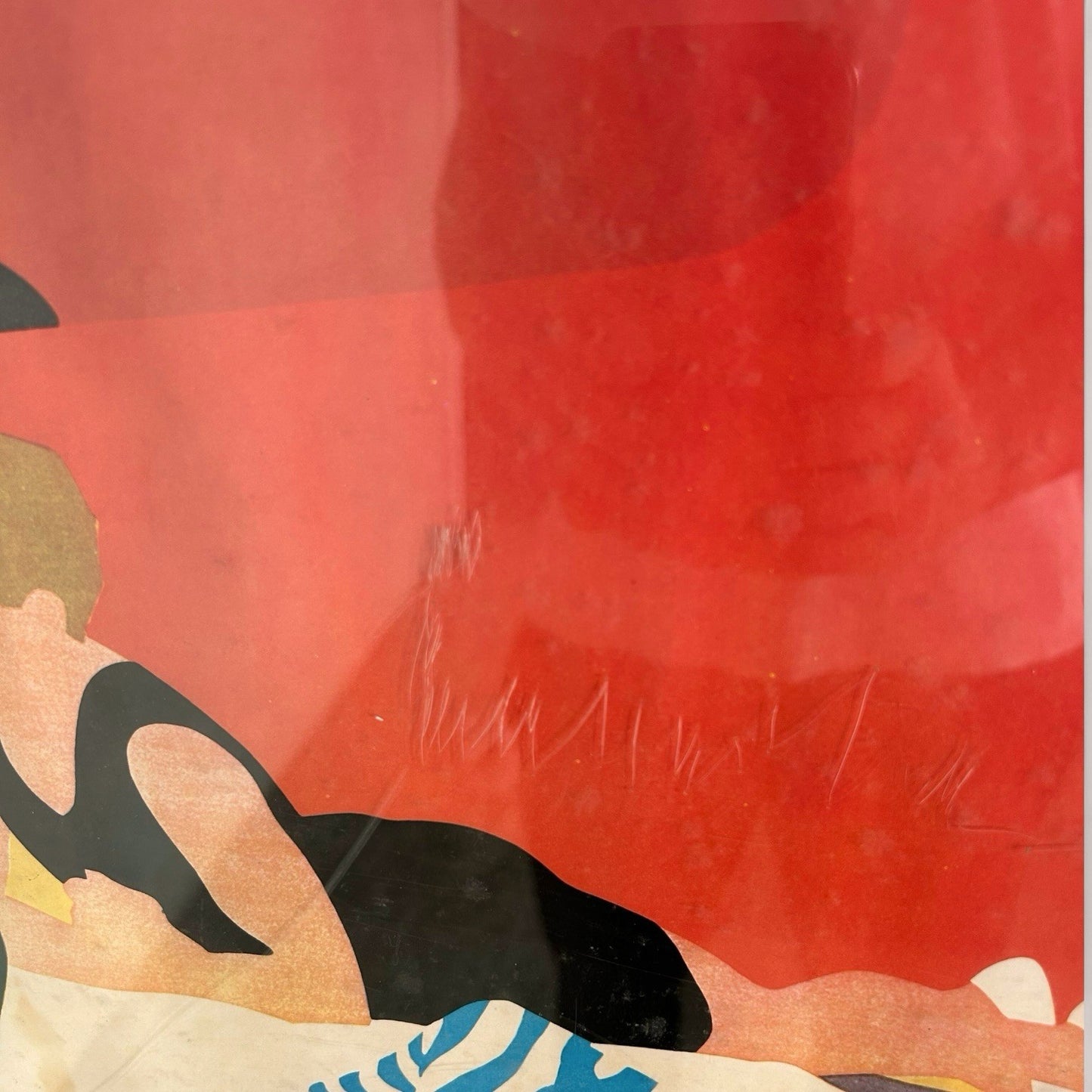 Vintage 1980s LNER Railway Poster Print “East Coast” Beach Scene.