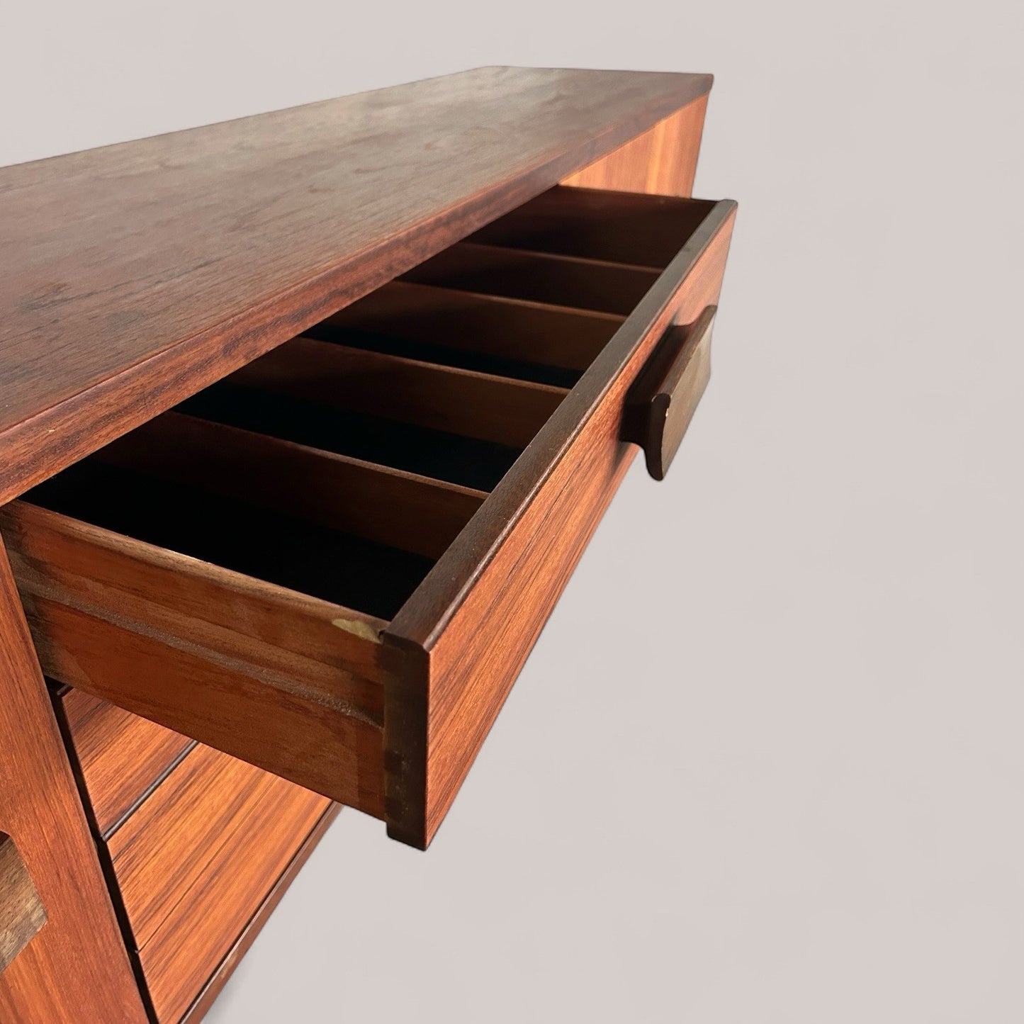 1960s midcentury teak sideboard by Bath Cabinet Makers