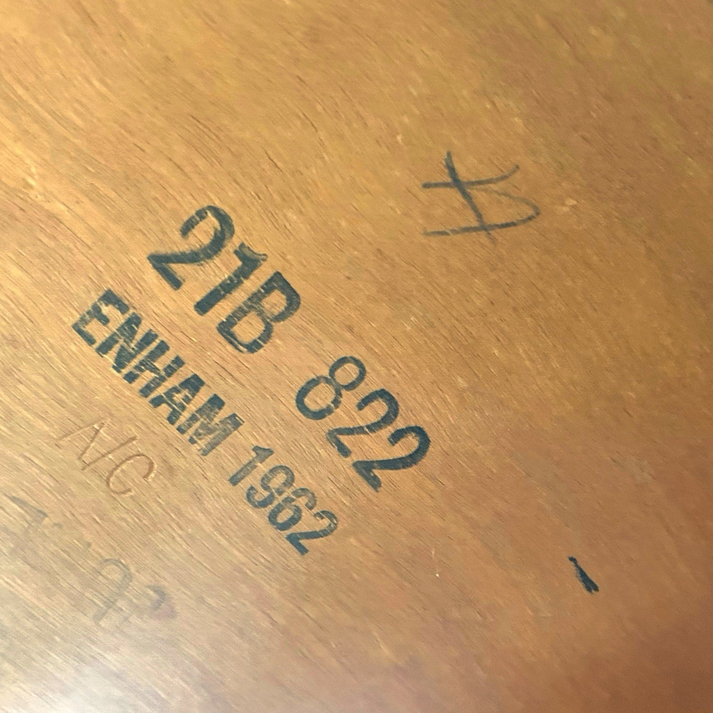 1960s light oak desk by Enham Industries