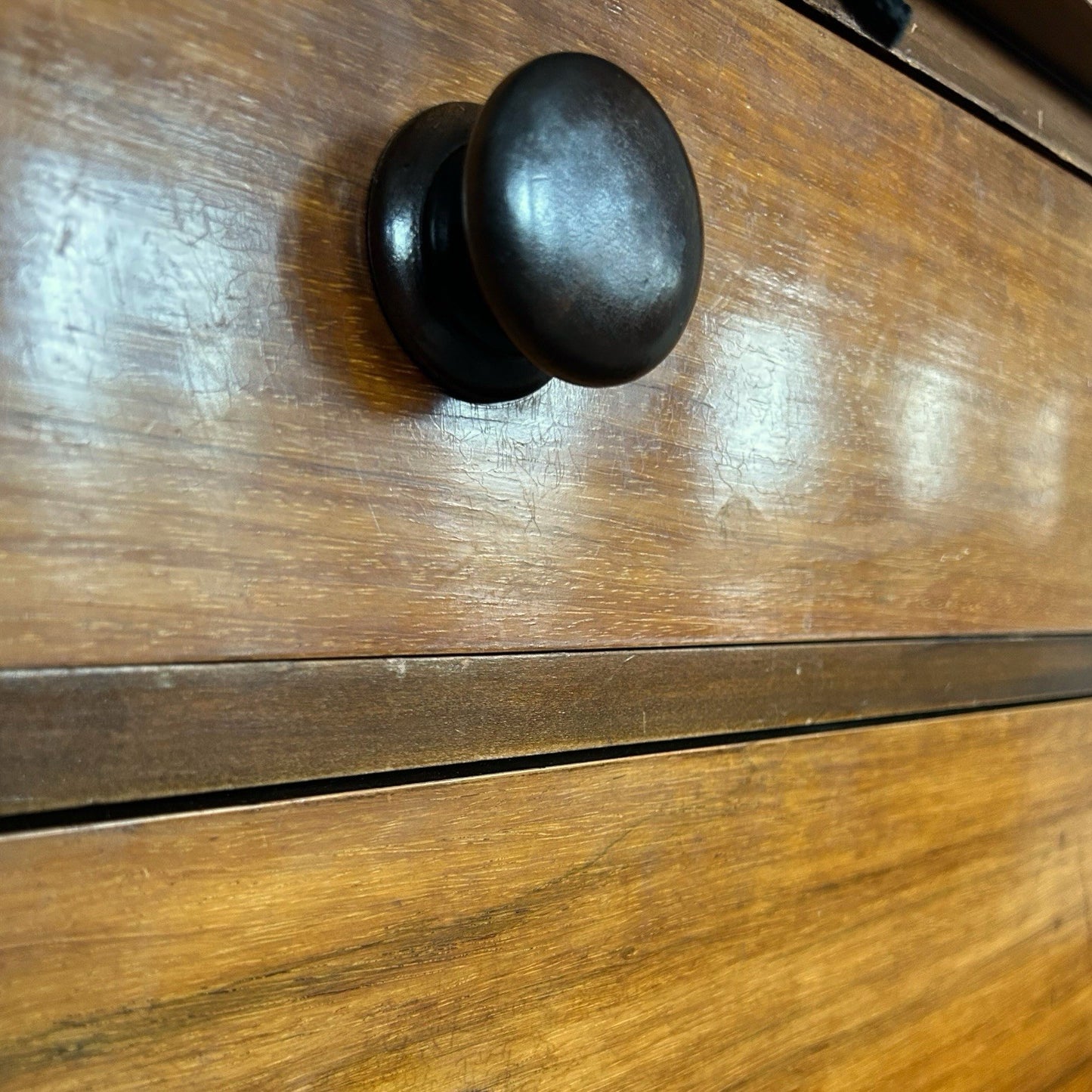 antique victorian mahogany chest of drawers