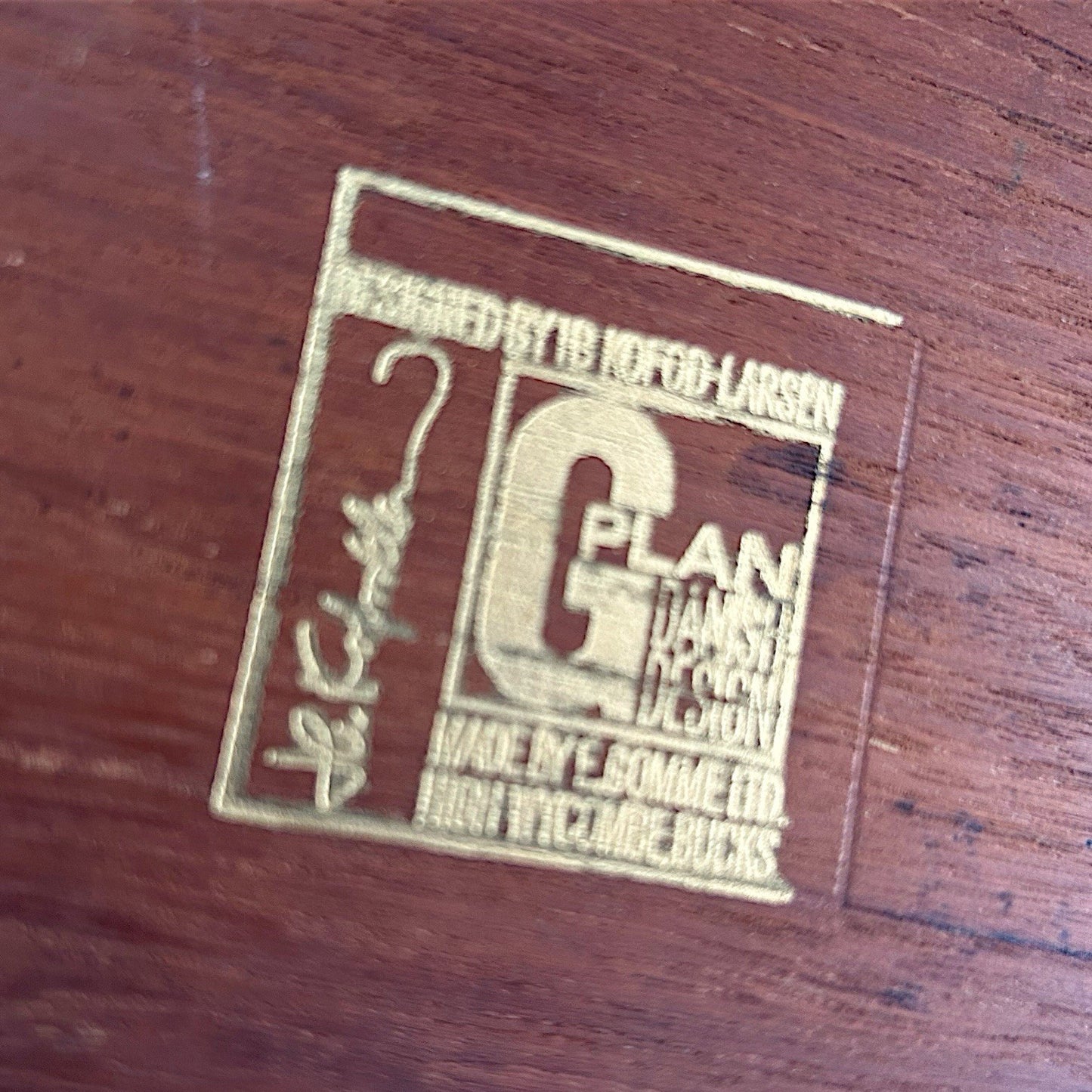 IB Kofod Larsen for G-Plan Teak Dining Set – Danish Range 1963