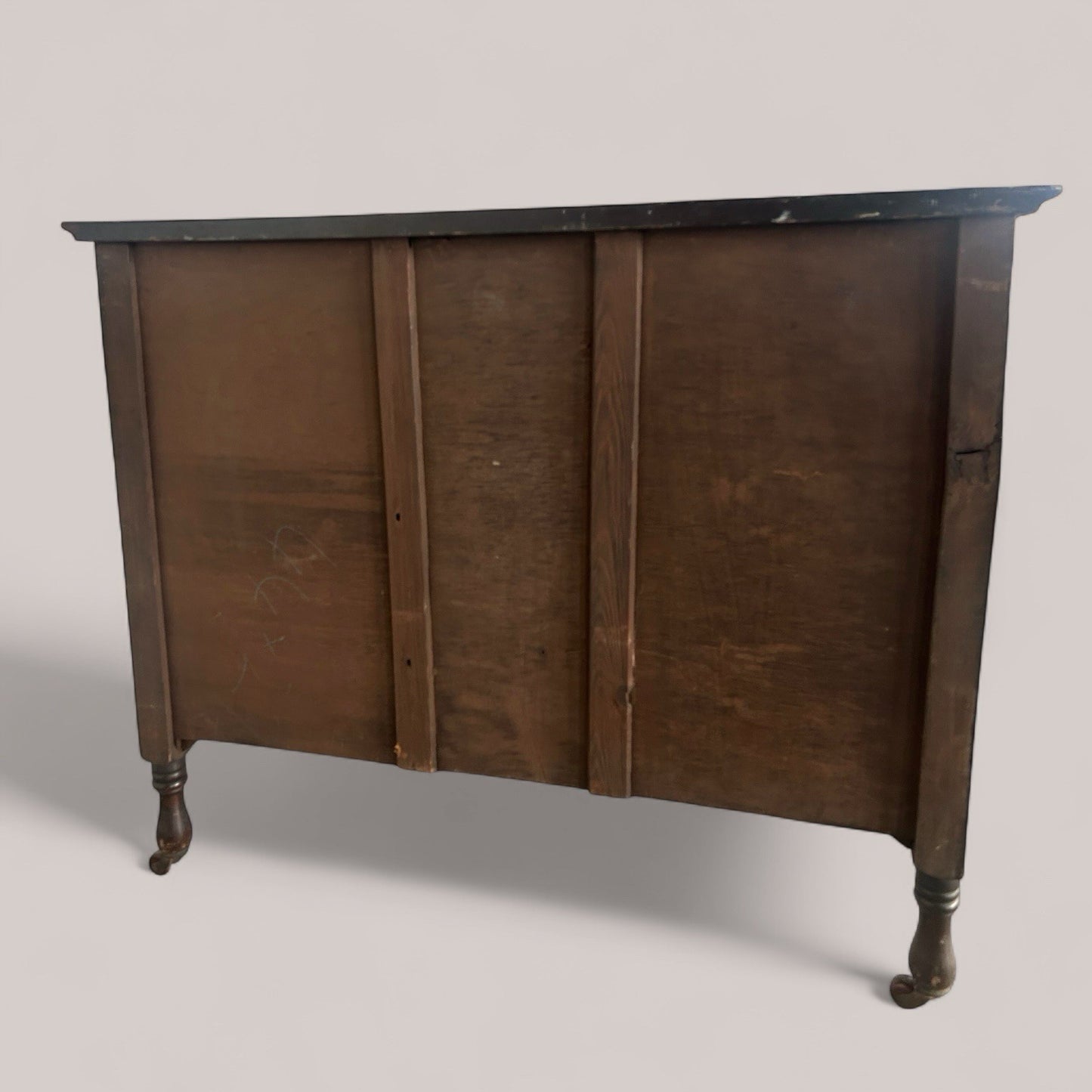 Edwardian Mahogany Chest of Drawers on Ceramic Castors c.1910