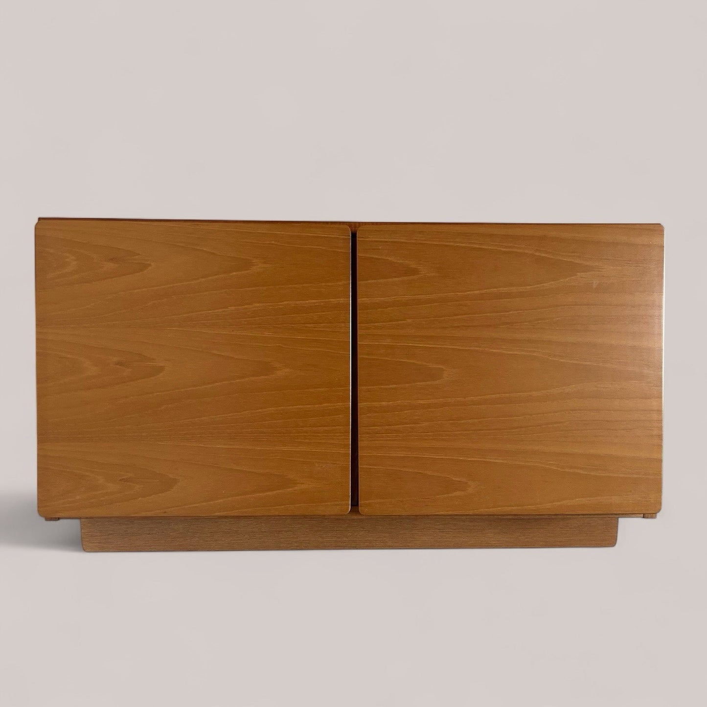 Mid-Century Tapley 33 Teak Wall-Mounted Cupboard with Concealed Lighting