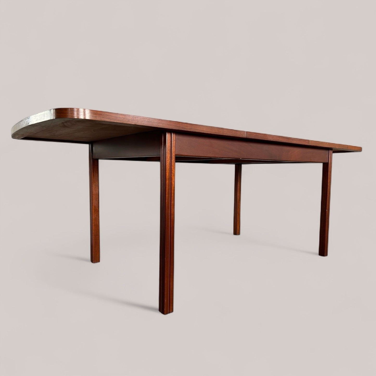 Vintage Danish Rosewood Extending Dining Table – Removable Legs