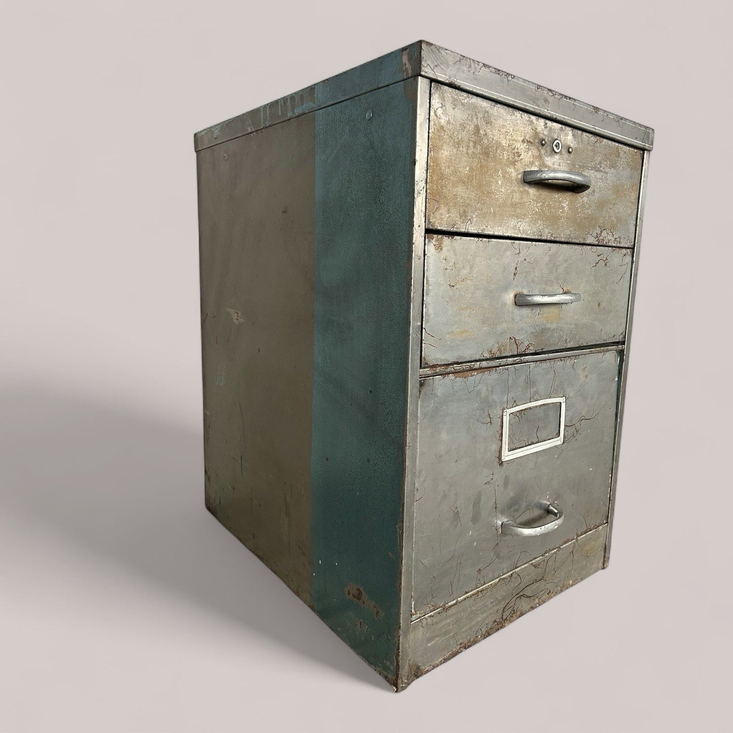 Industrial filing cabinet - great patina