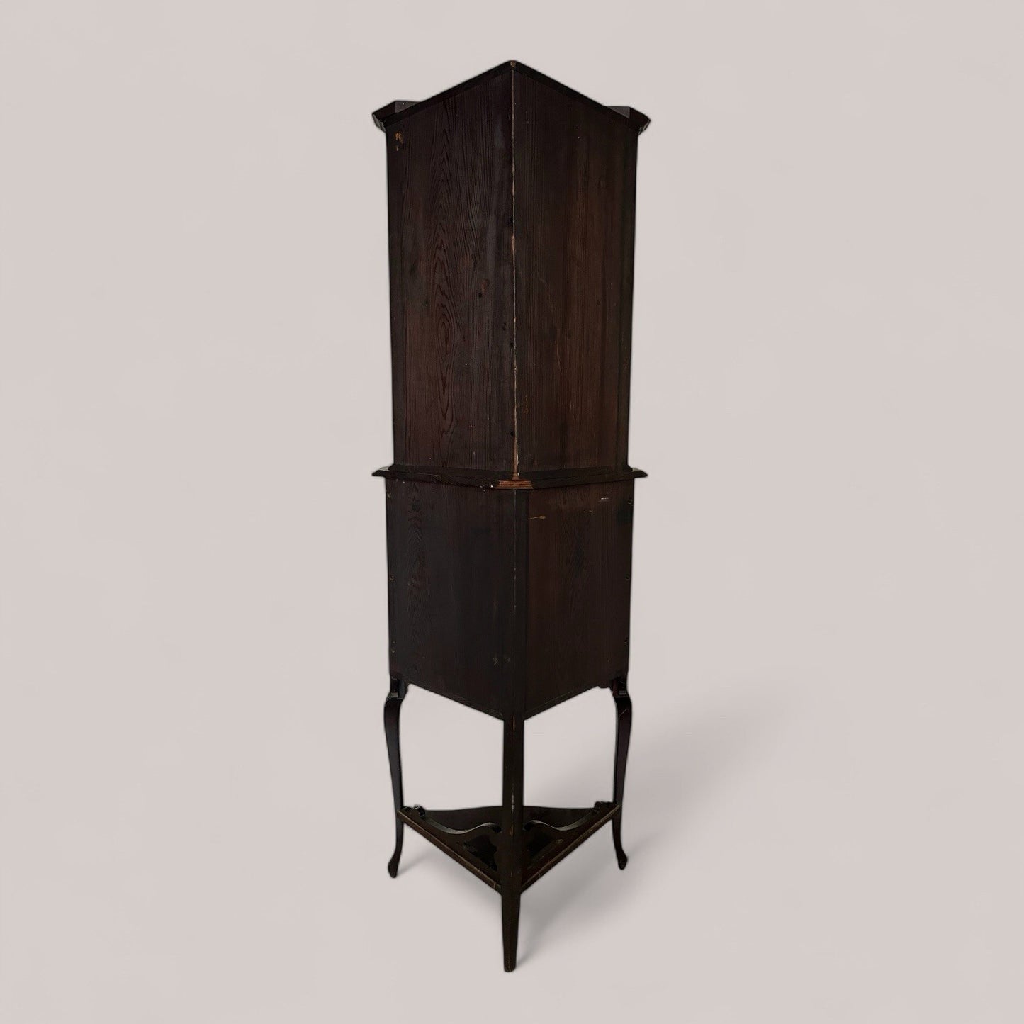 Antique Victorian Mahogany Corner Cabinet