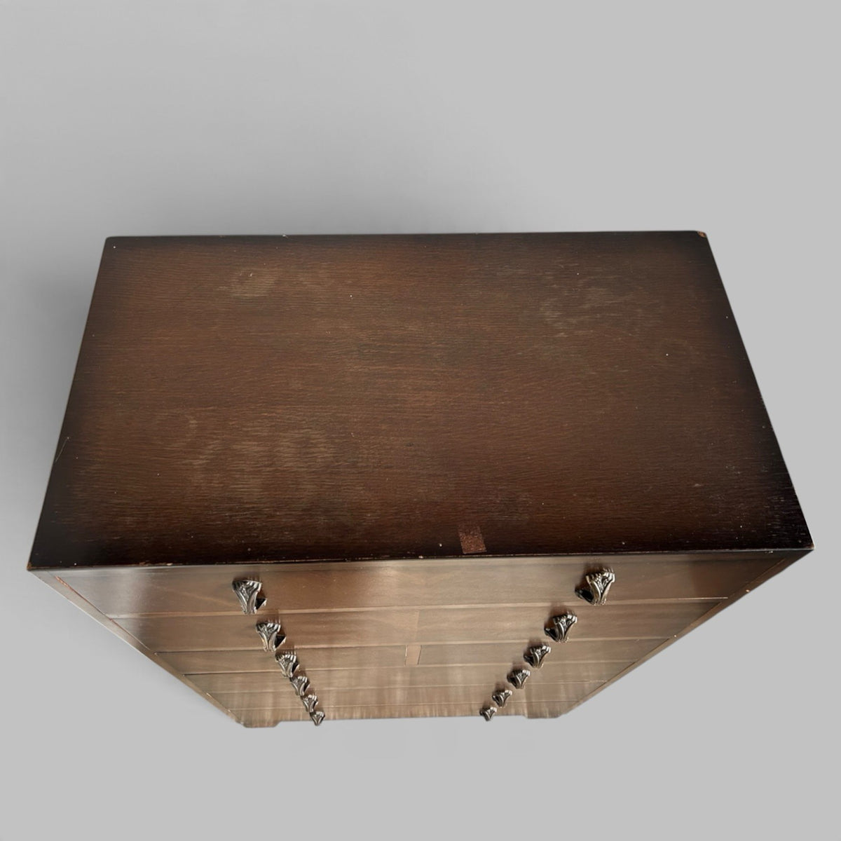 Vintage Oak Tallboy Chest of Drawers