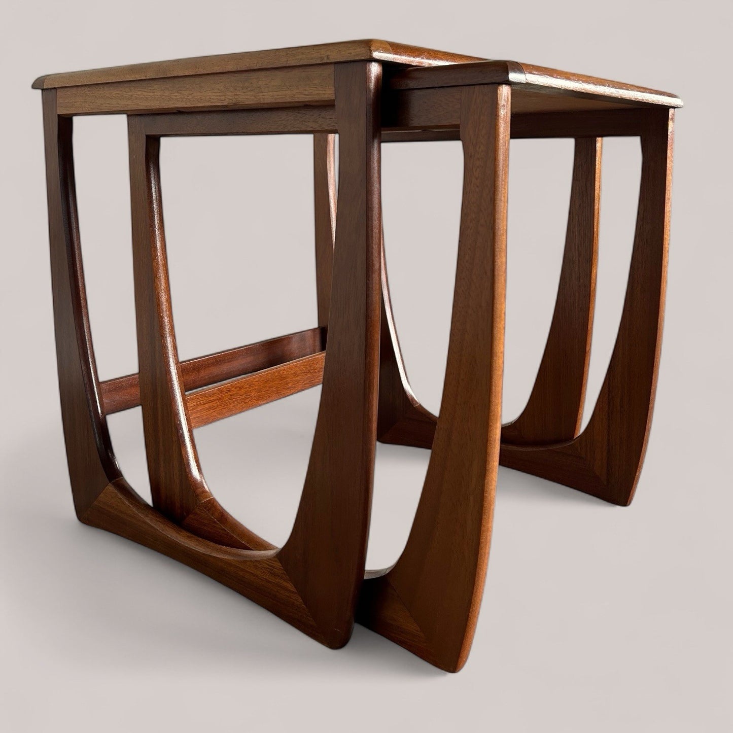 Pair of Sunelm Mid Century Nesting Tables