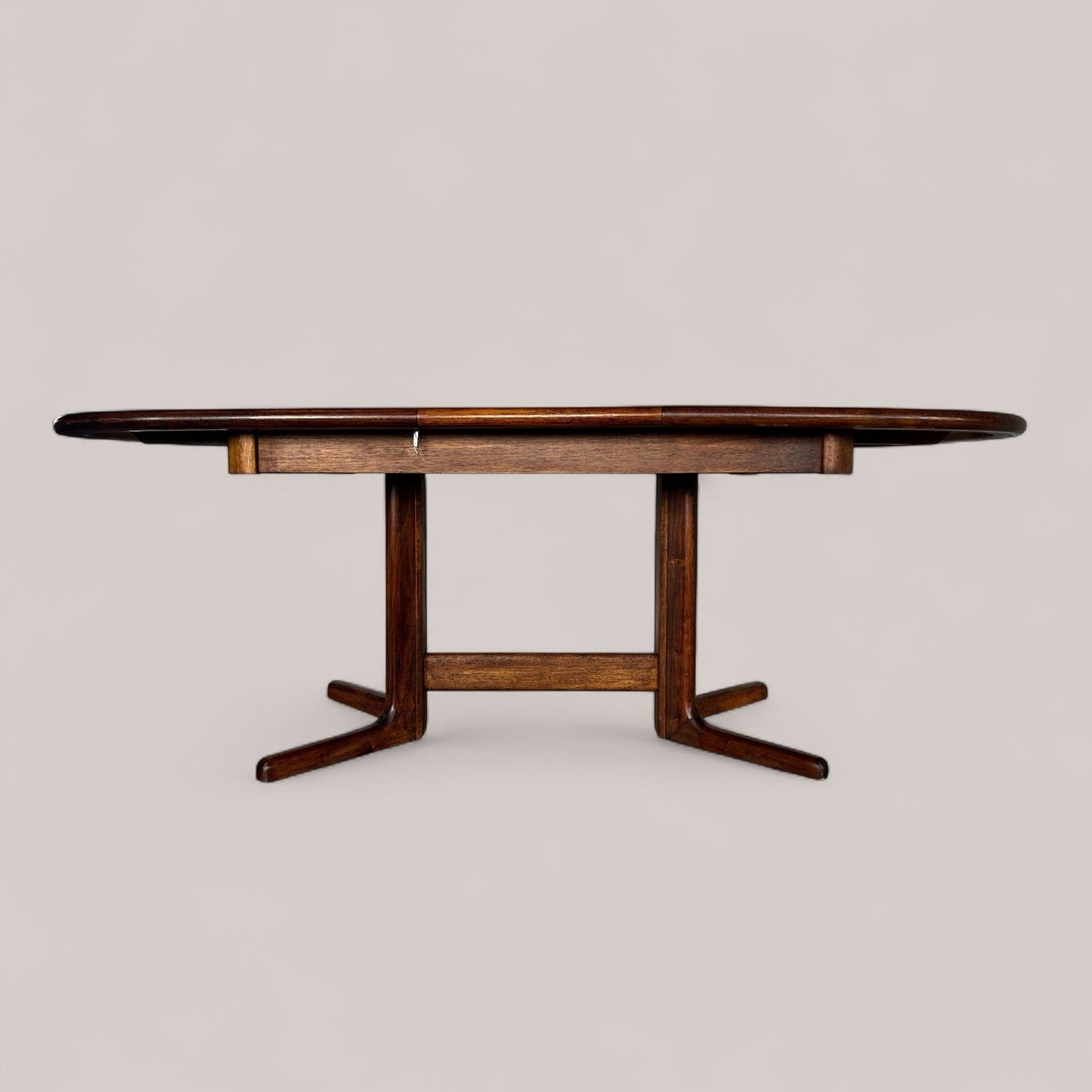 Danish Rosewood Extending Dining Table – Mid Century Scandinavian Style