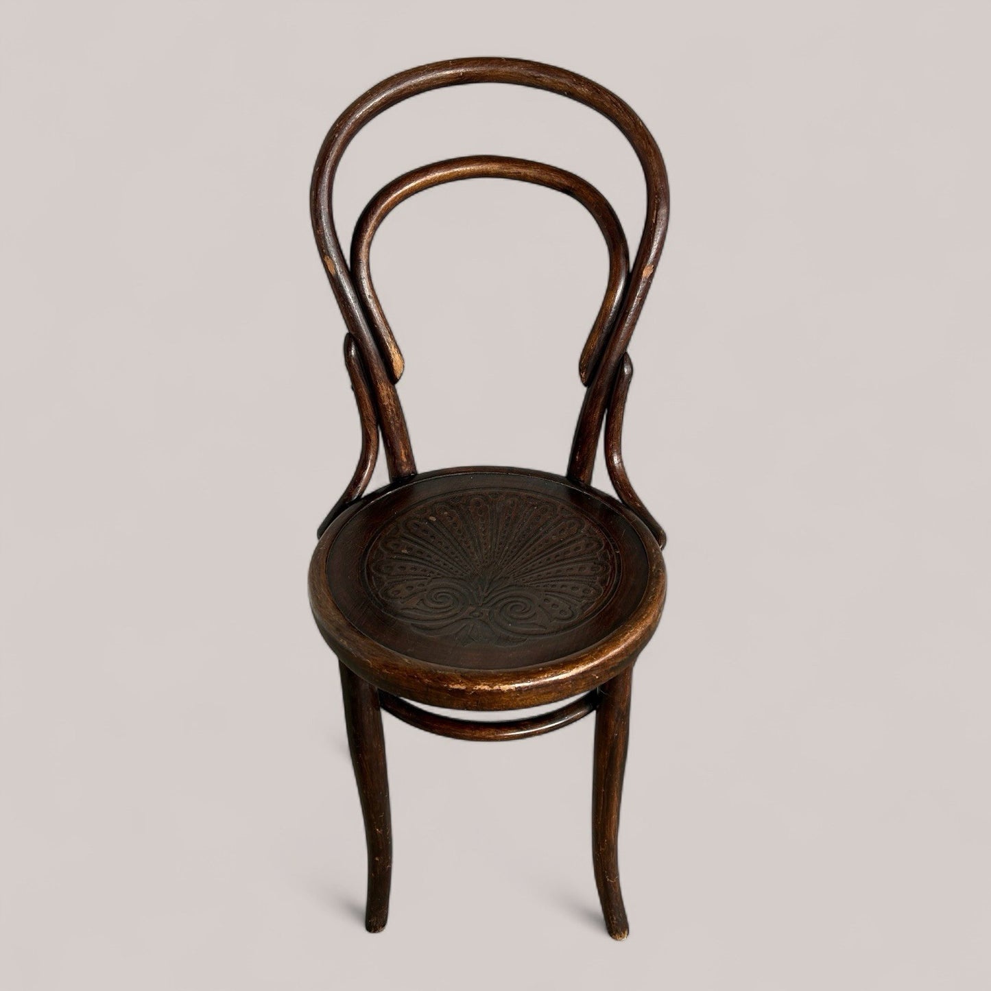 Antique Thonet Style Bentwood Bistro Chair