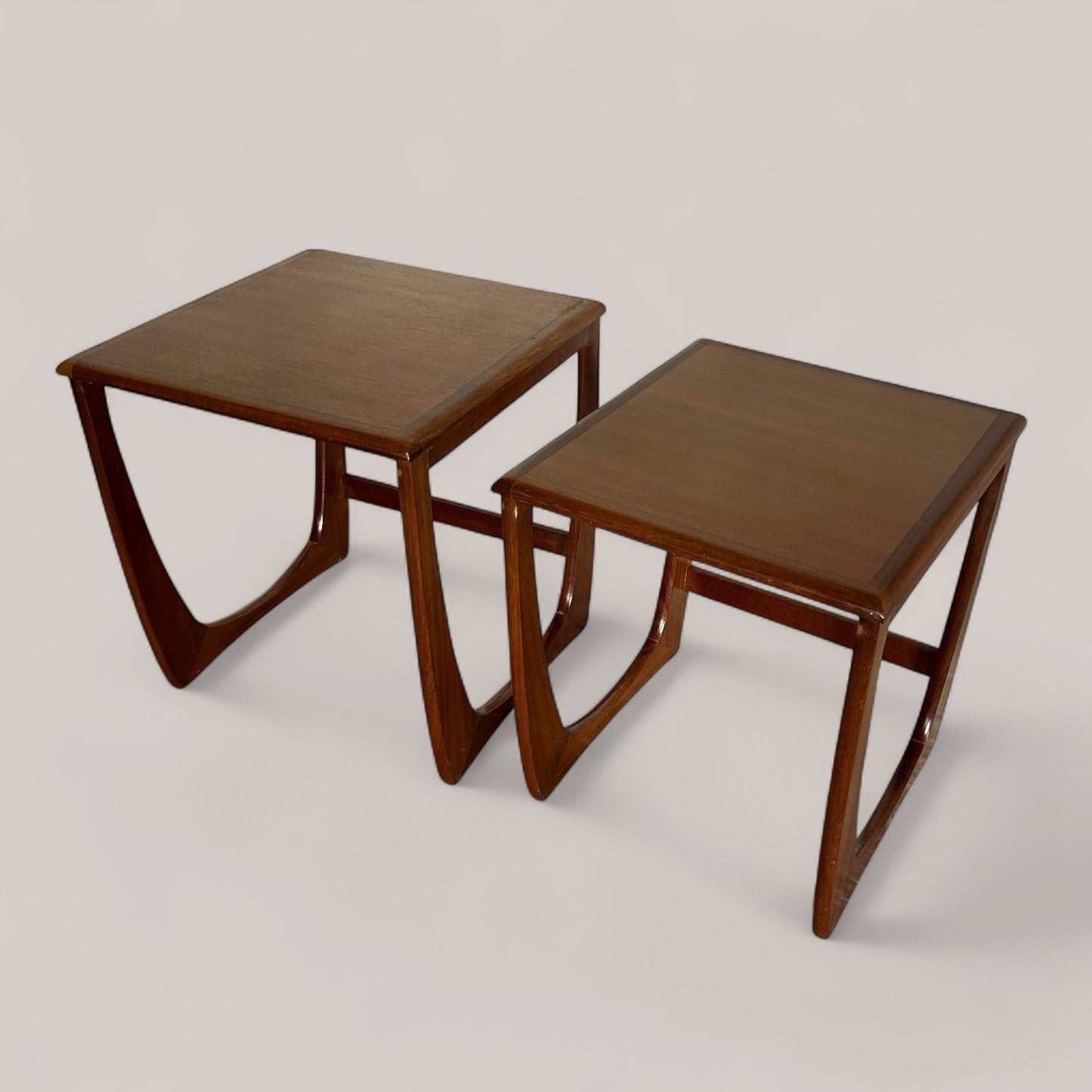 Pair of Sunelm Mid Century Nesting Tables