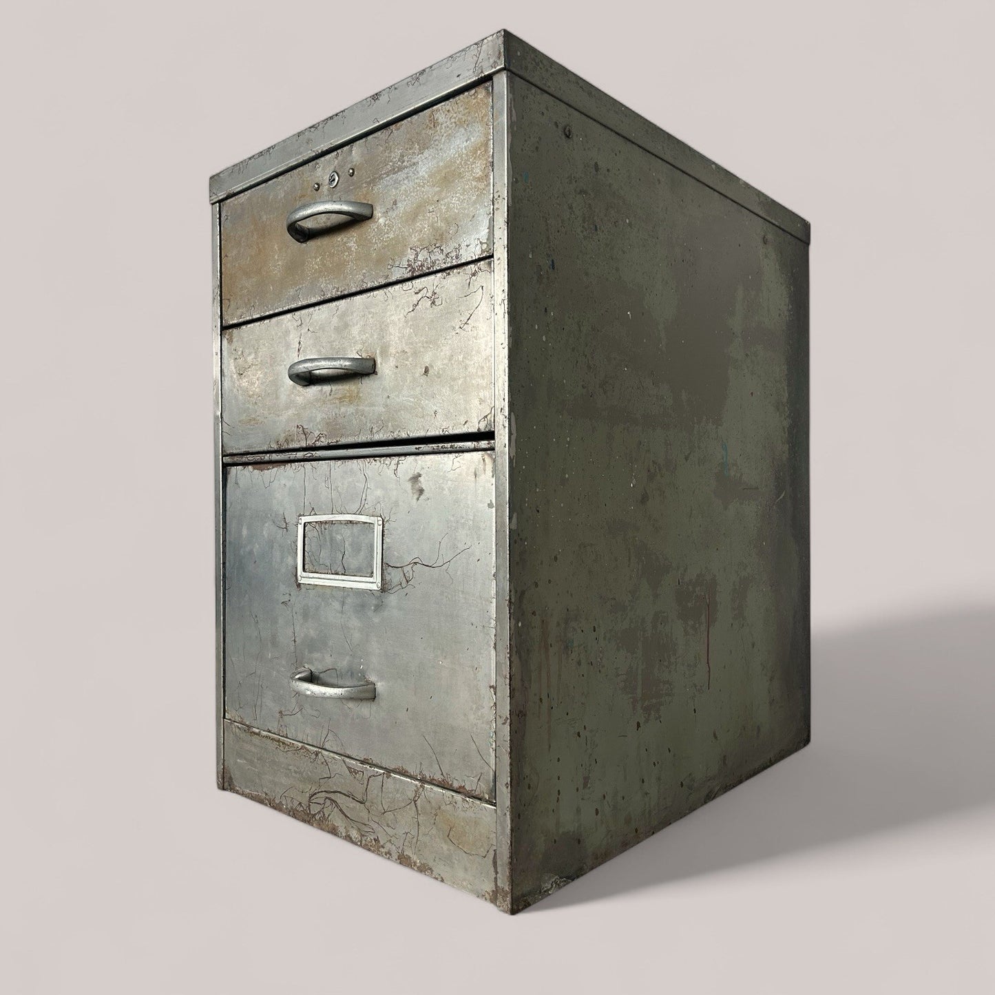 Industrial filing cabinet - great patina