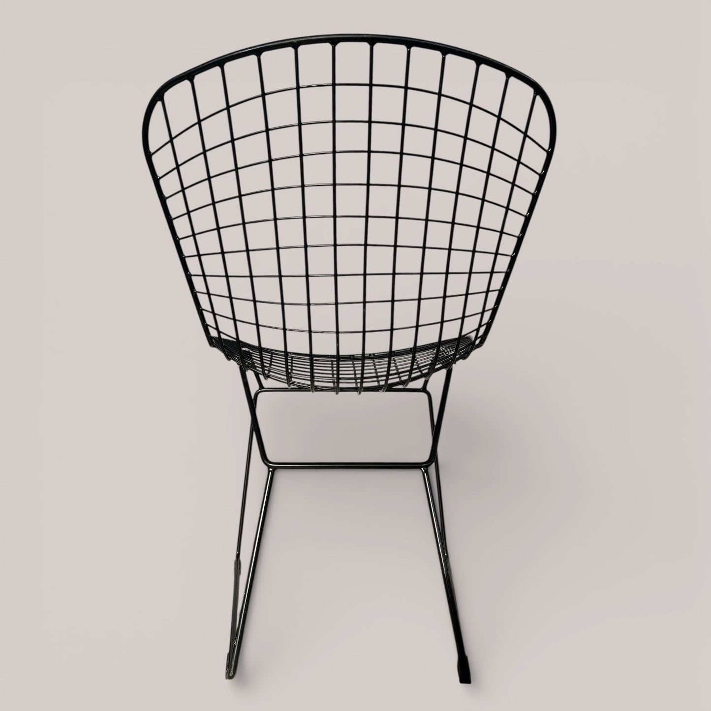 Harry Bertoia style Wire Side Chair – Black
