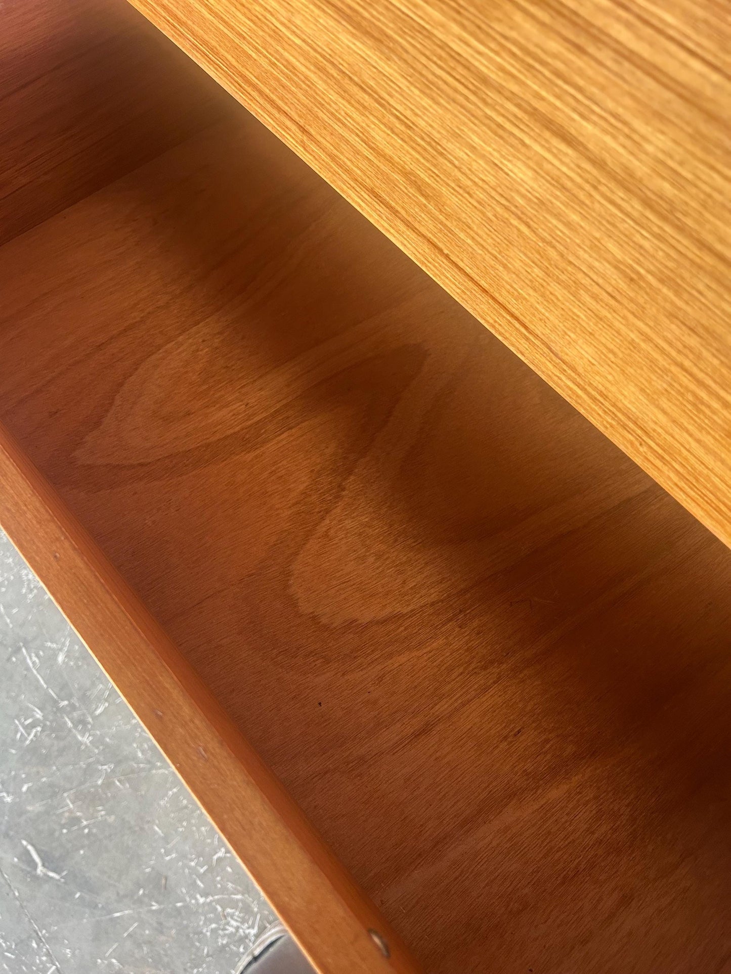 Vintage Stag Fineline 1960s Tallboy Chest of Drawers