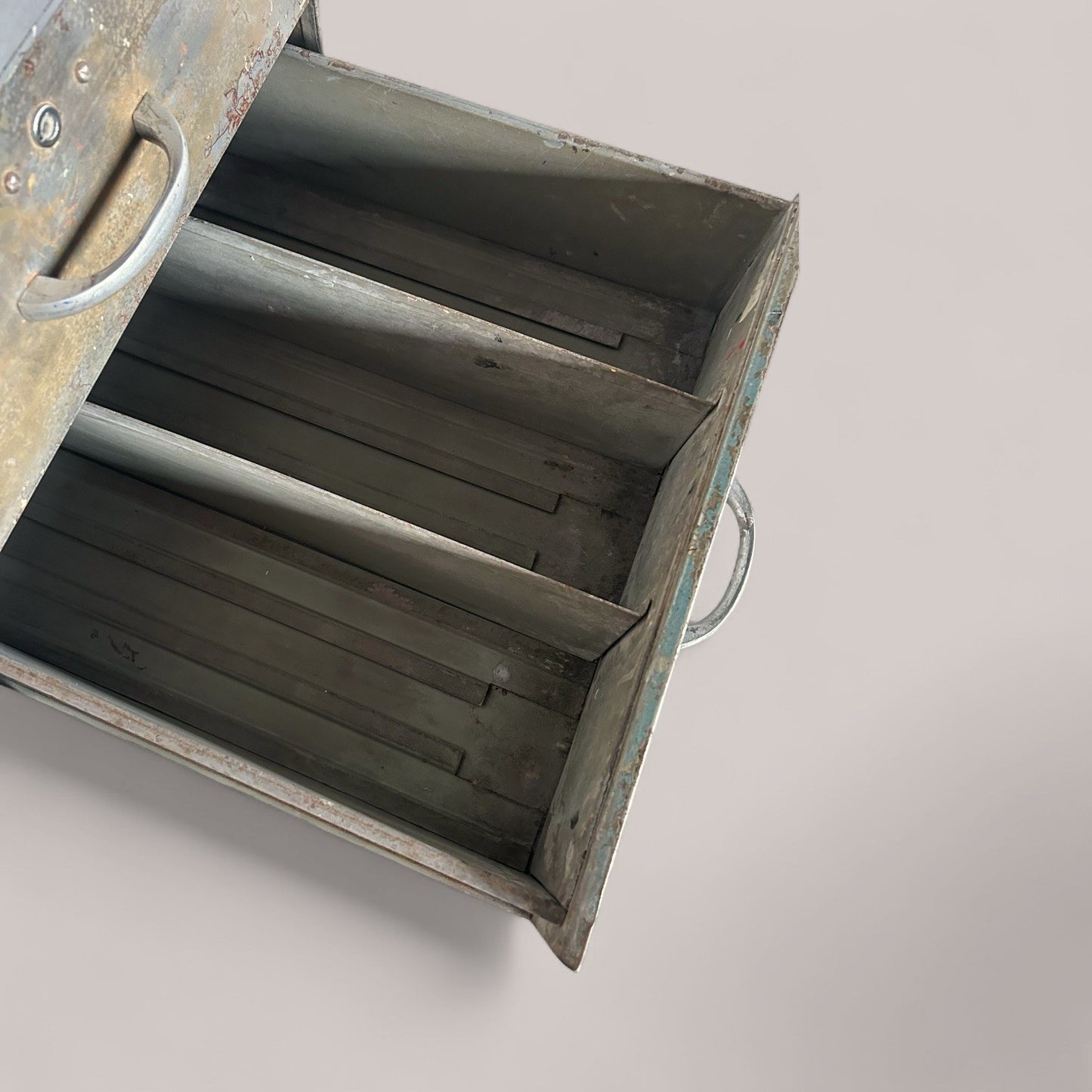 Industrial filing cabinet - great patina
