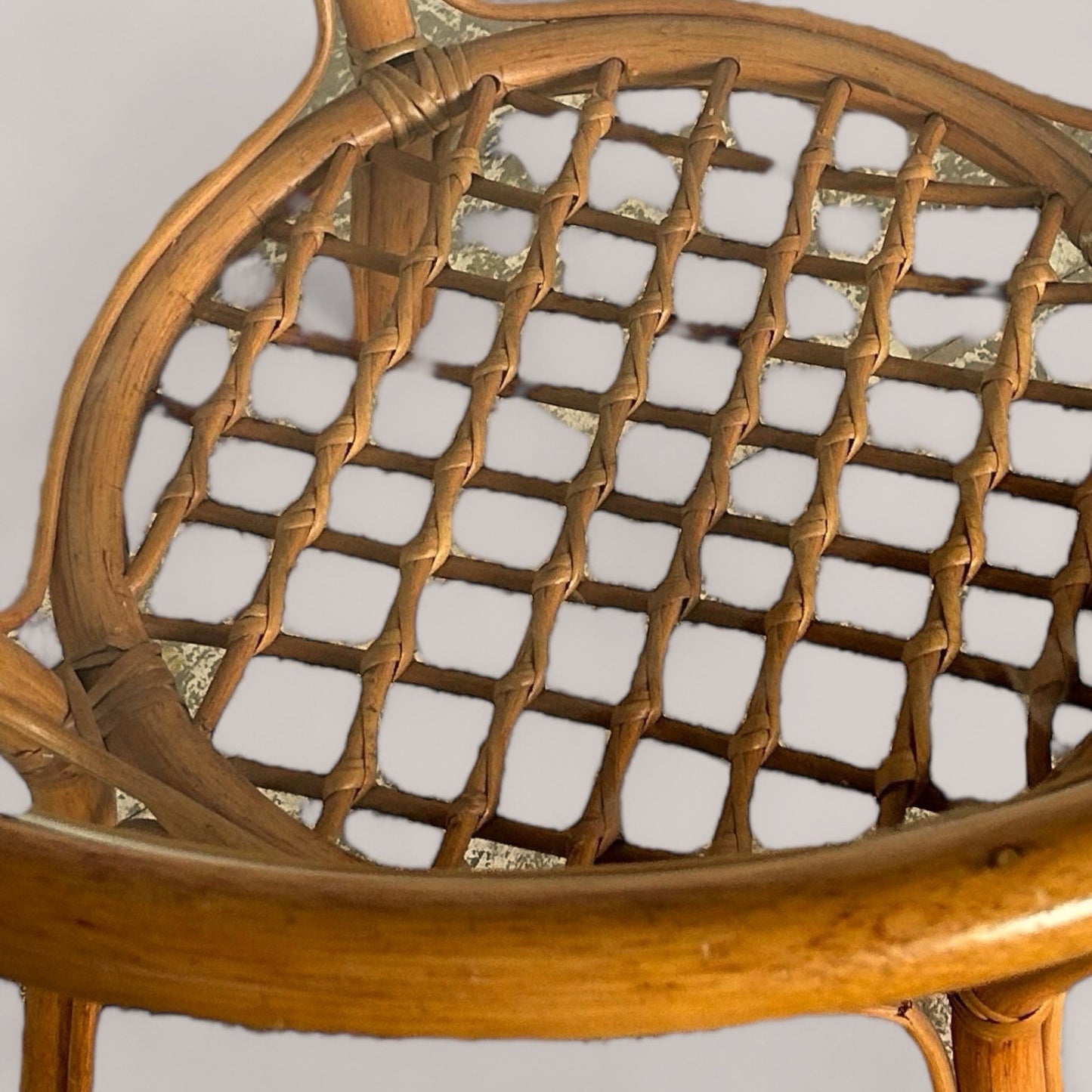 Round Bamboo Coffee / Occasional Table