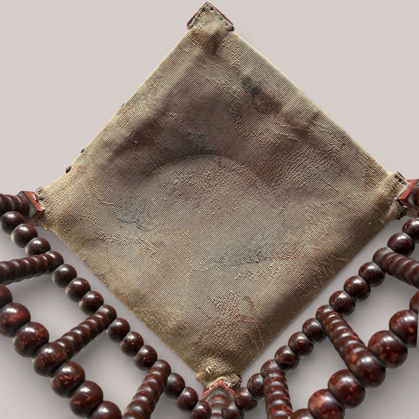 Antique French bobbin chair