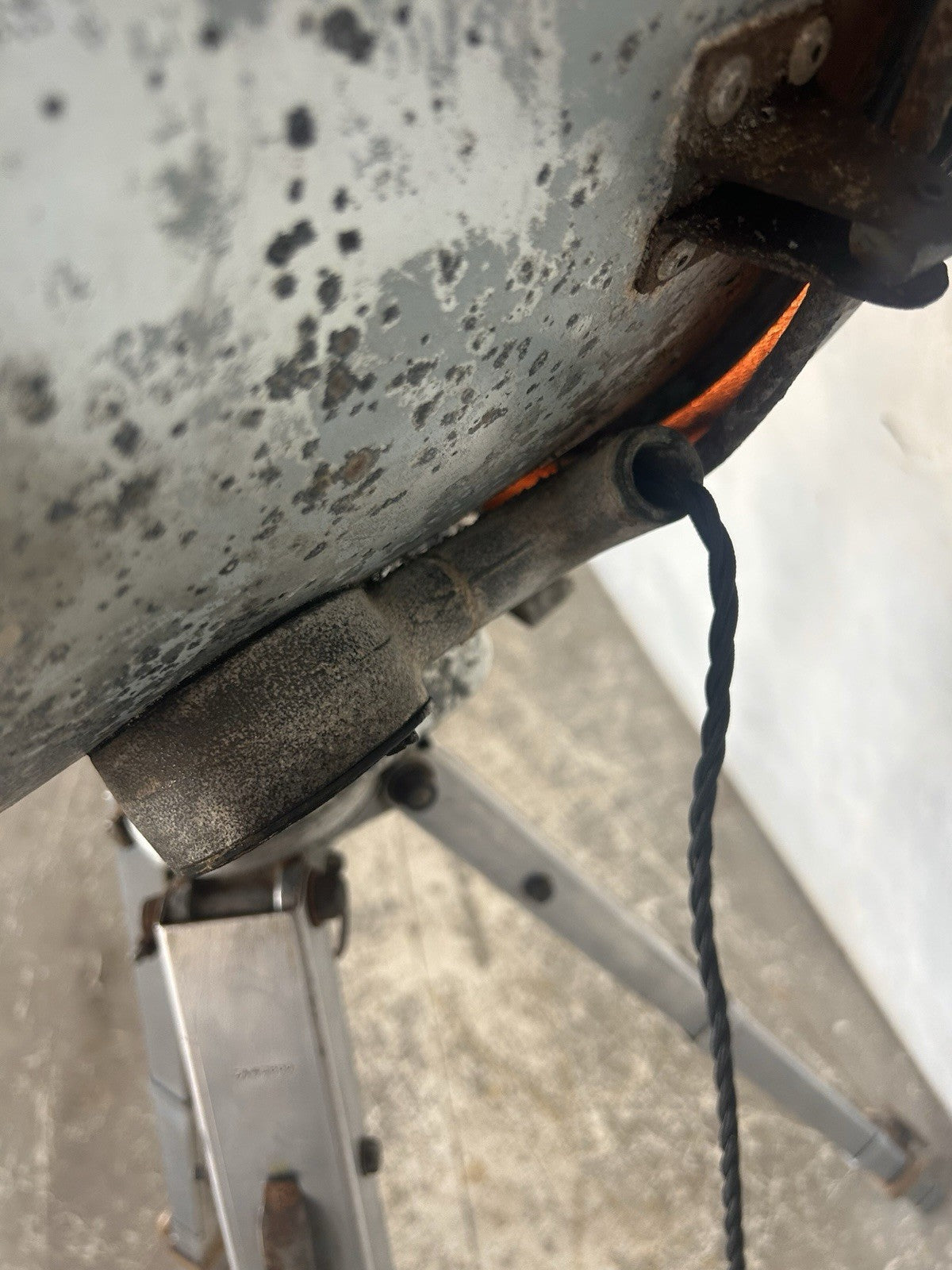 Industrial Spotlight Tripod Floor Lamp