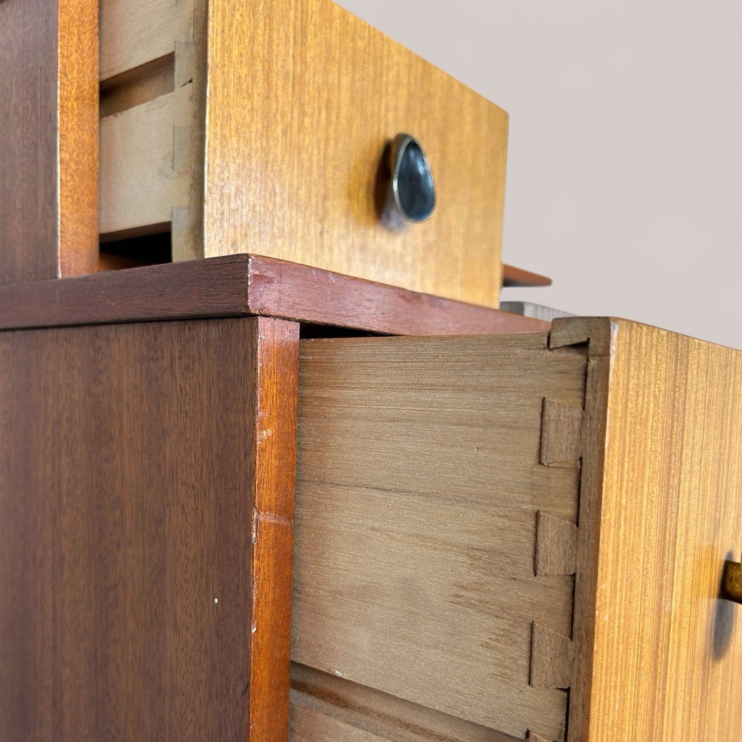 Mid Century Dressing Table with Mirror – 1960s Teak