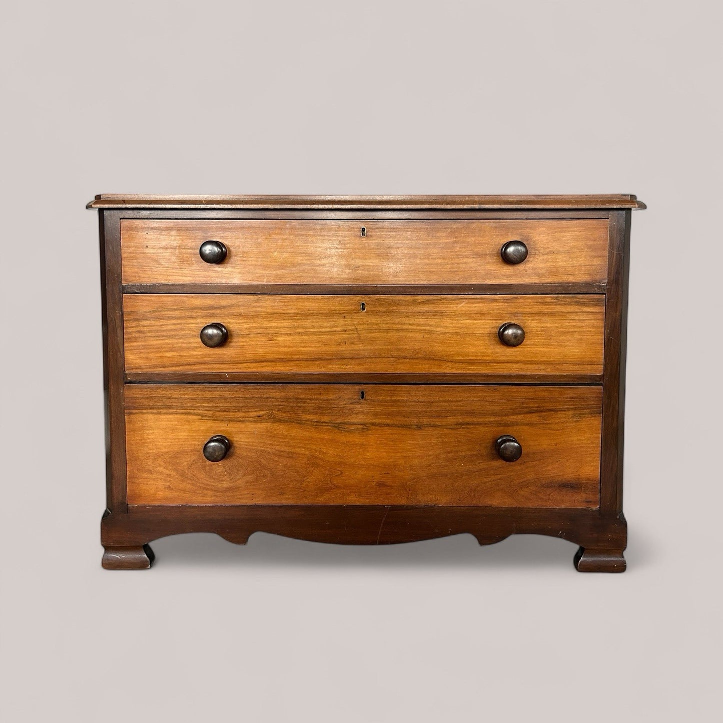 antique victorian mahogany chest of drawers
