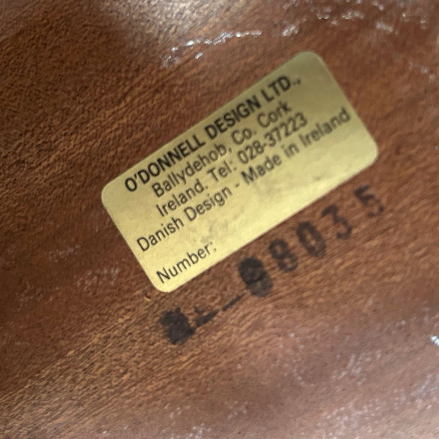 Danish Design Teak Coffee Table by O’Donnell Design, Ireland