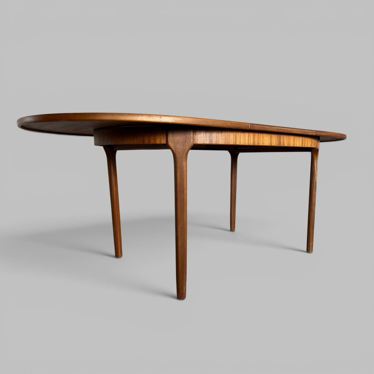 Macintosh Mid Century Teak Extending Oval Dining Table