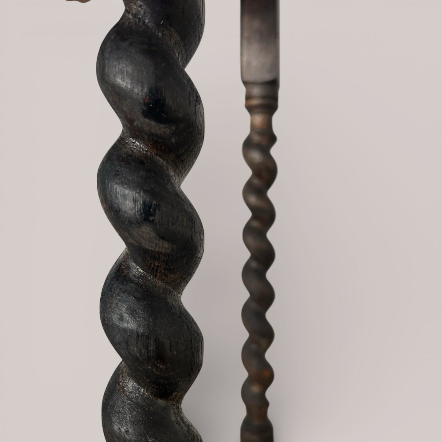 Antique barley twist occasional table
