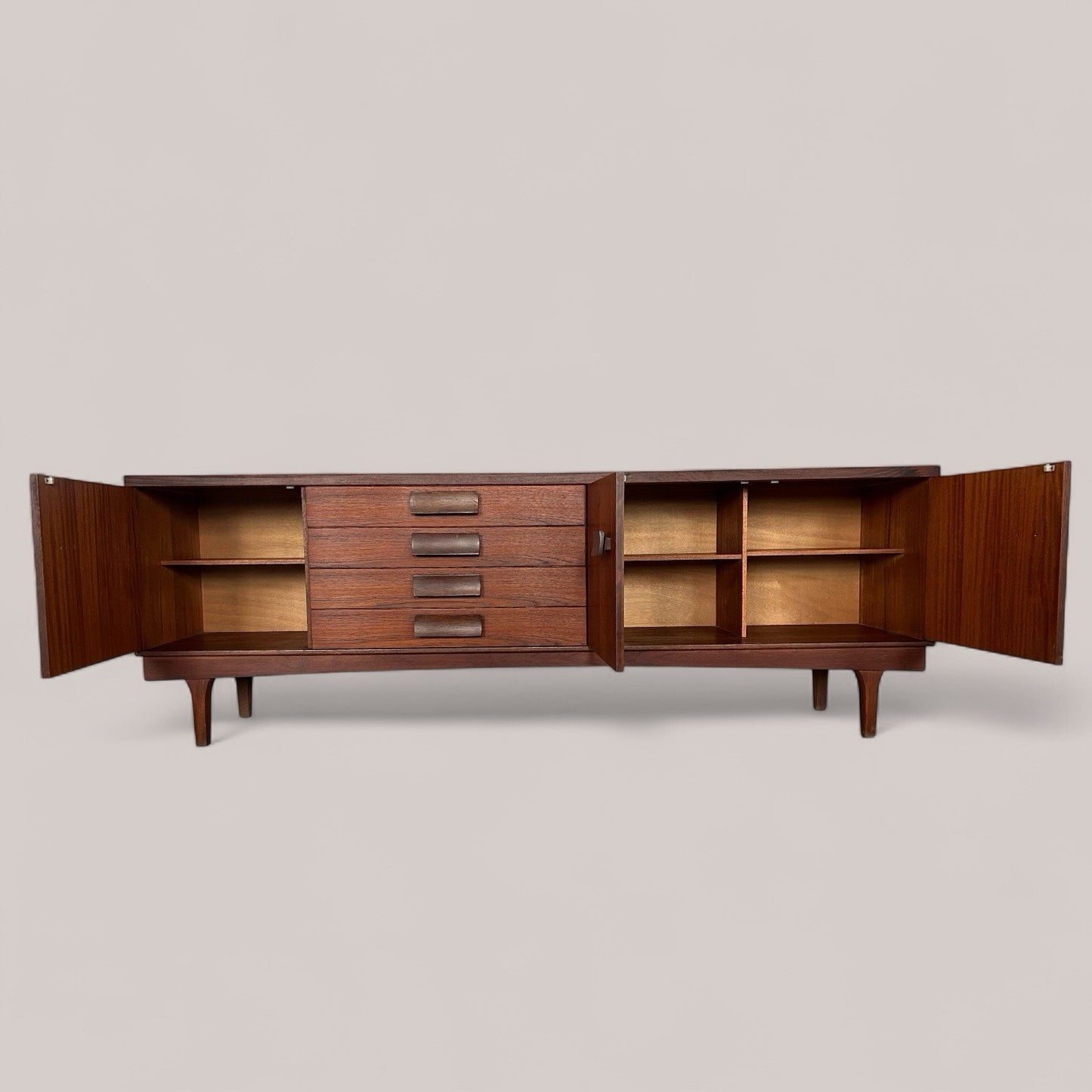 1960s midcentury teak sideboard by Bath Cabinet Makers