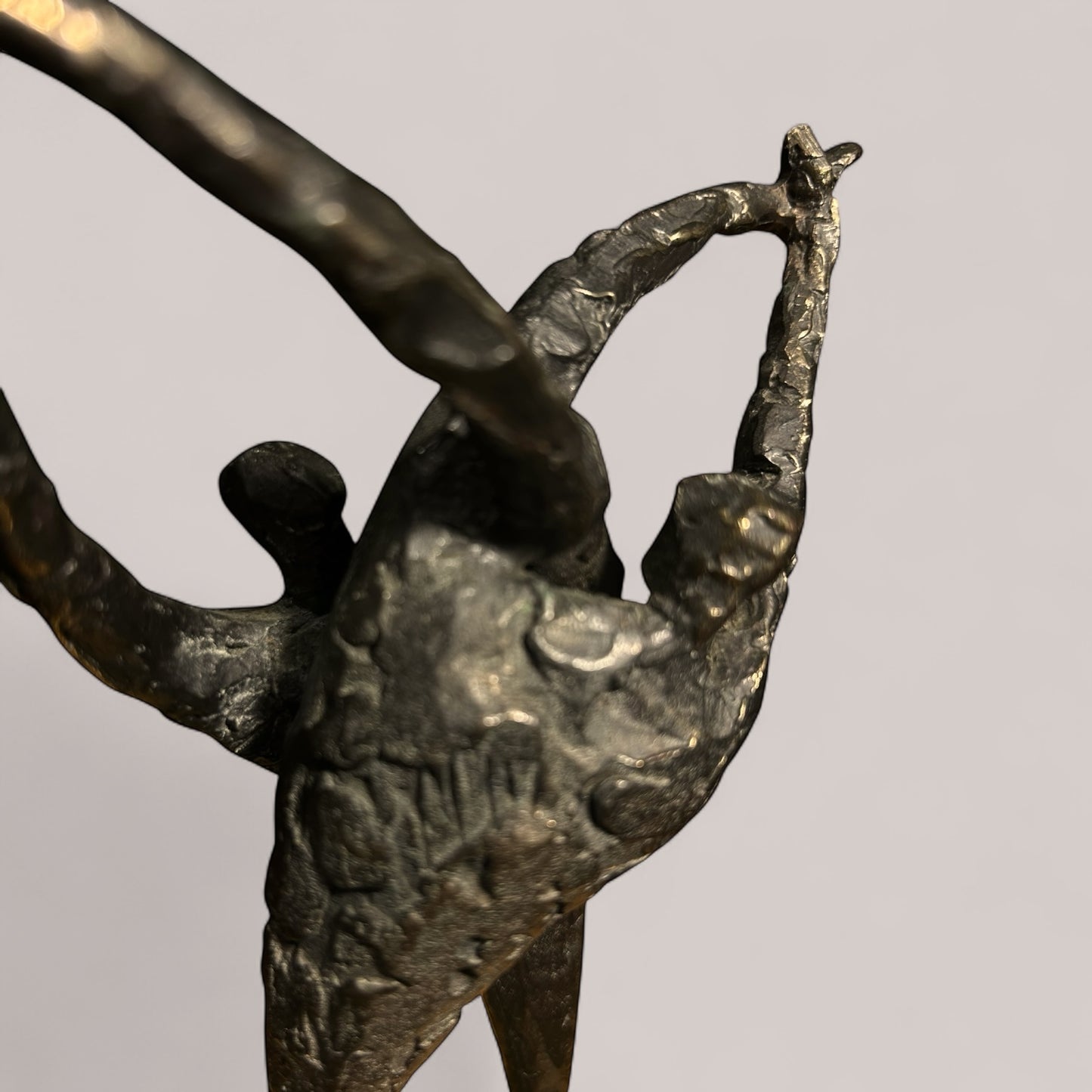 Bronze Mid Century Modernist Sculpture