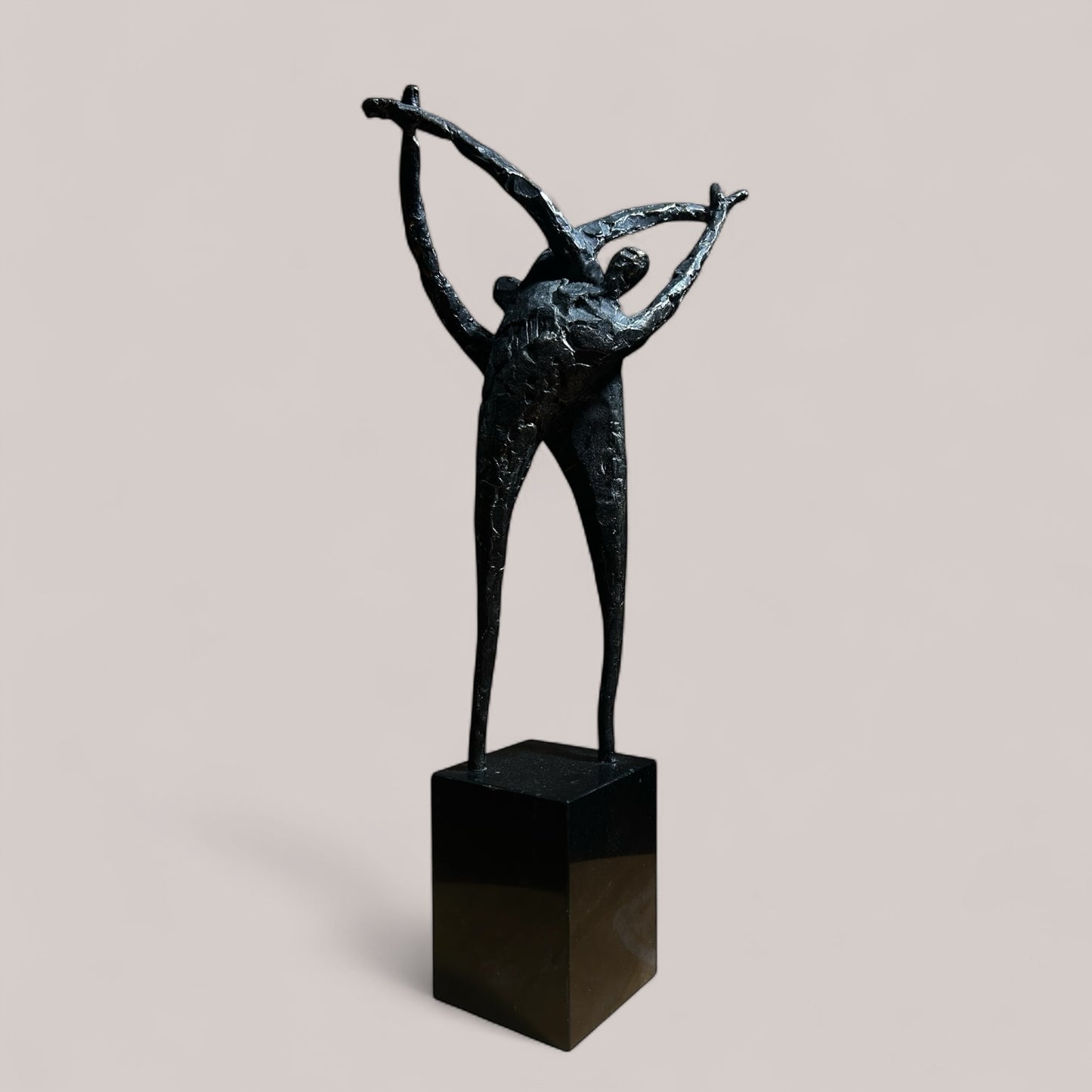 Bronze Mid Century Modernist Sculpture