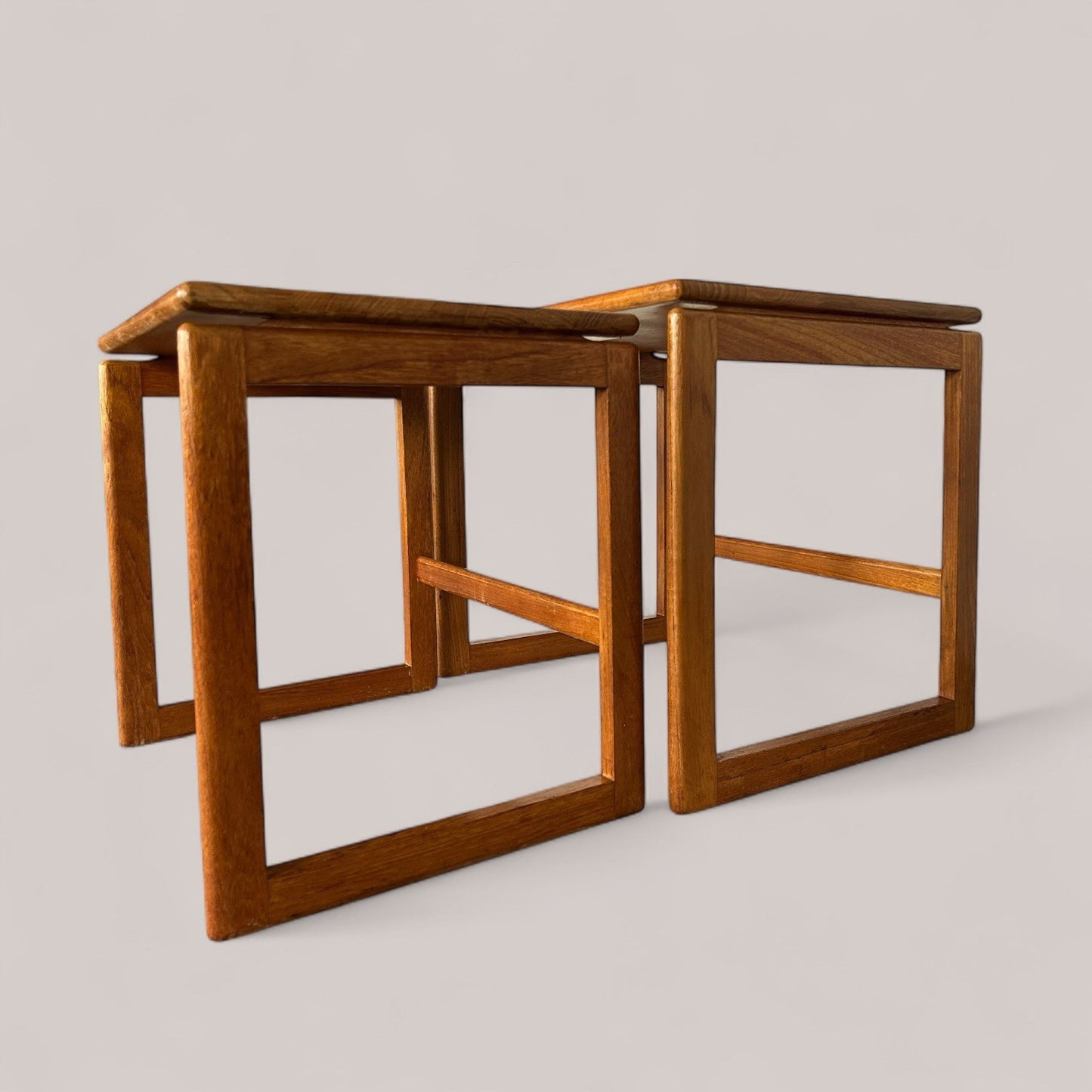 Vintage Teak 2 Piece Best Of Tables