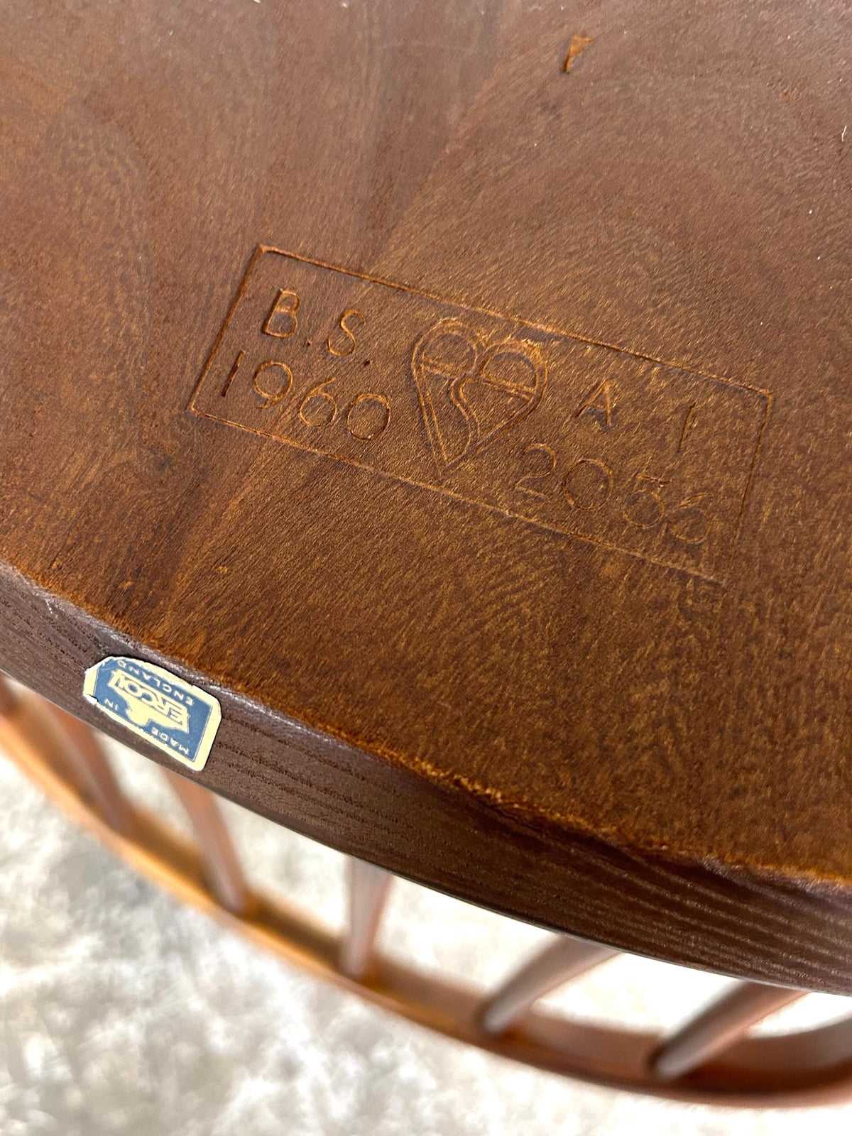 Ercol Windsor carver / armchair blue label
