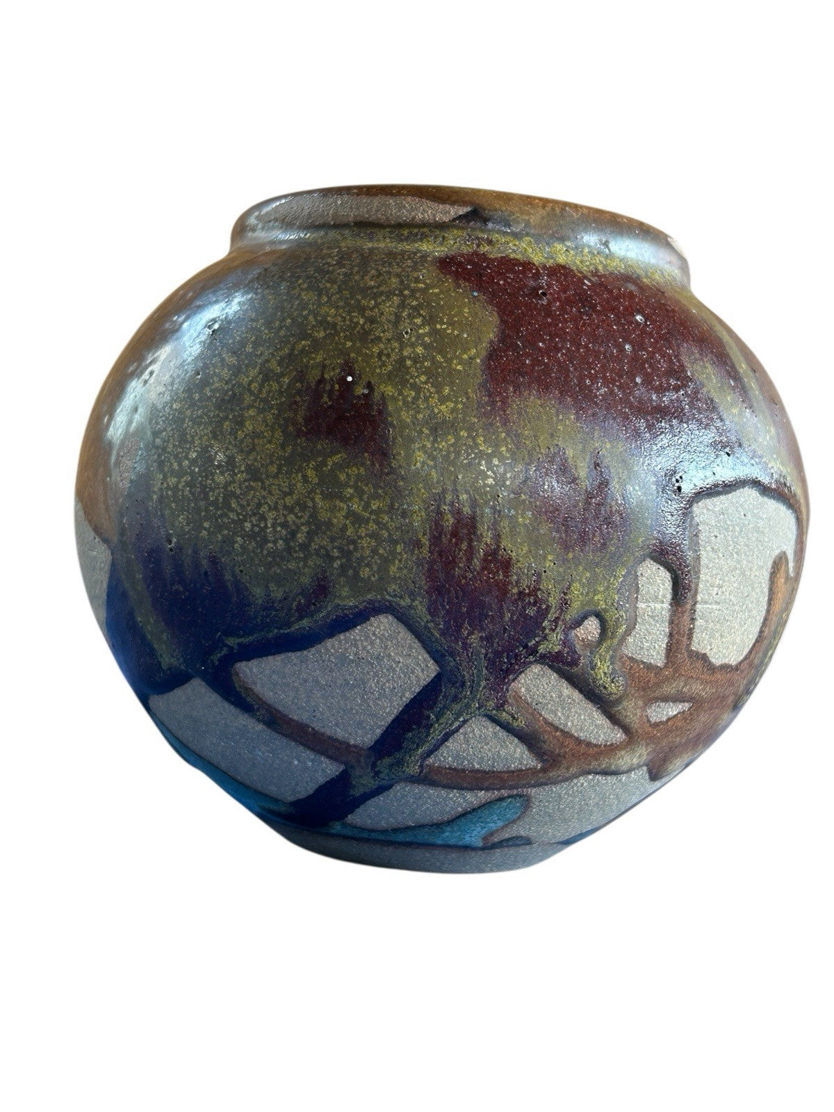 Small Stoneware Pot By Graham Peter Glynn