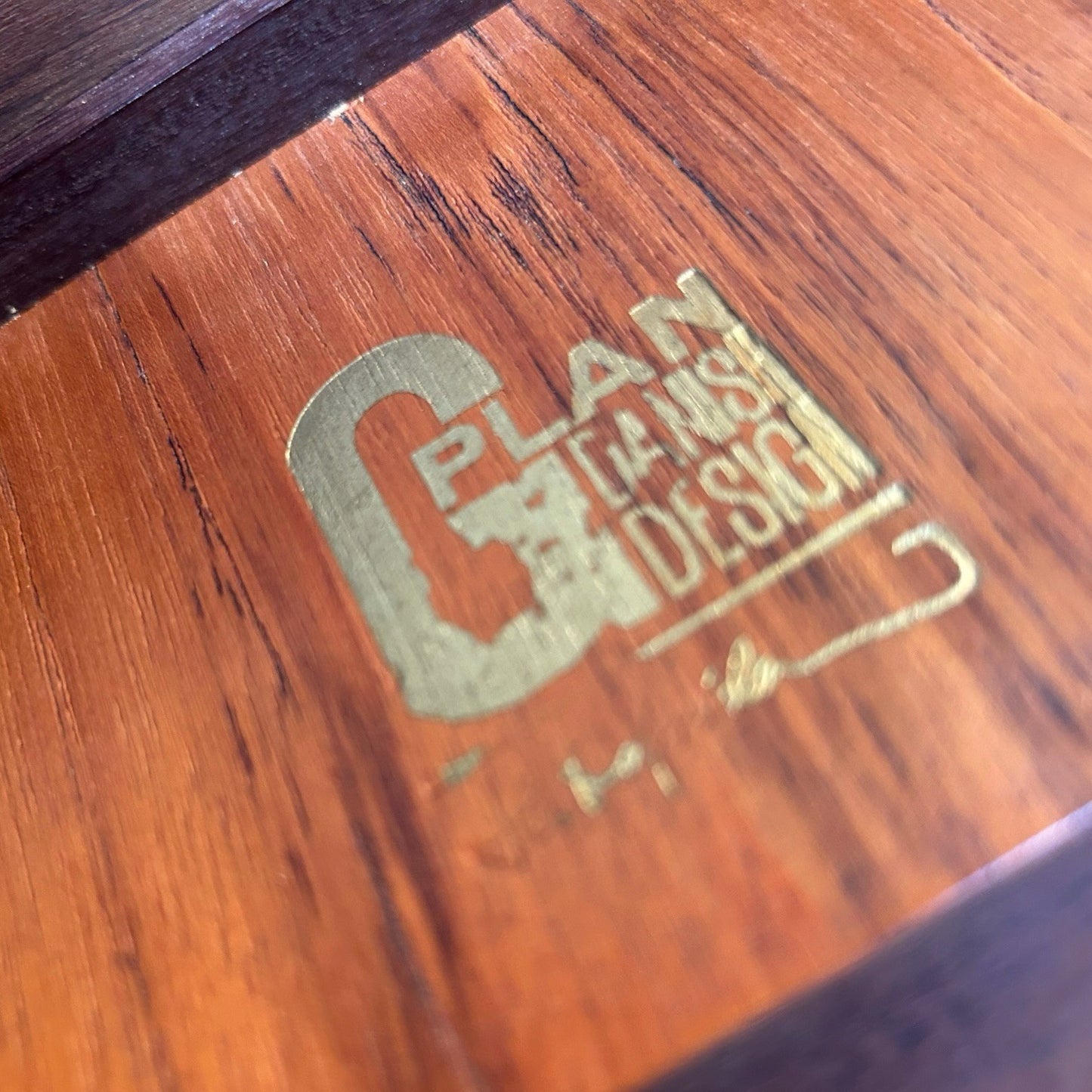 G Plan Kofod Larsen Danish Range Teak Side Table with Magazine Rack