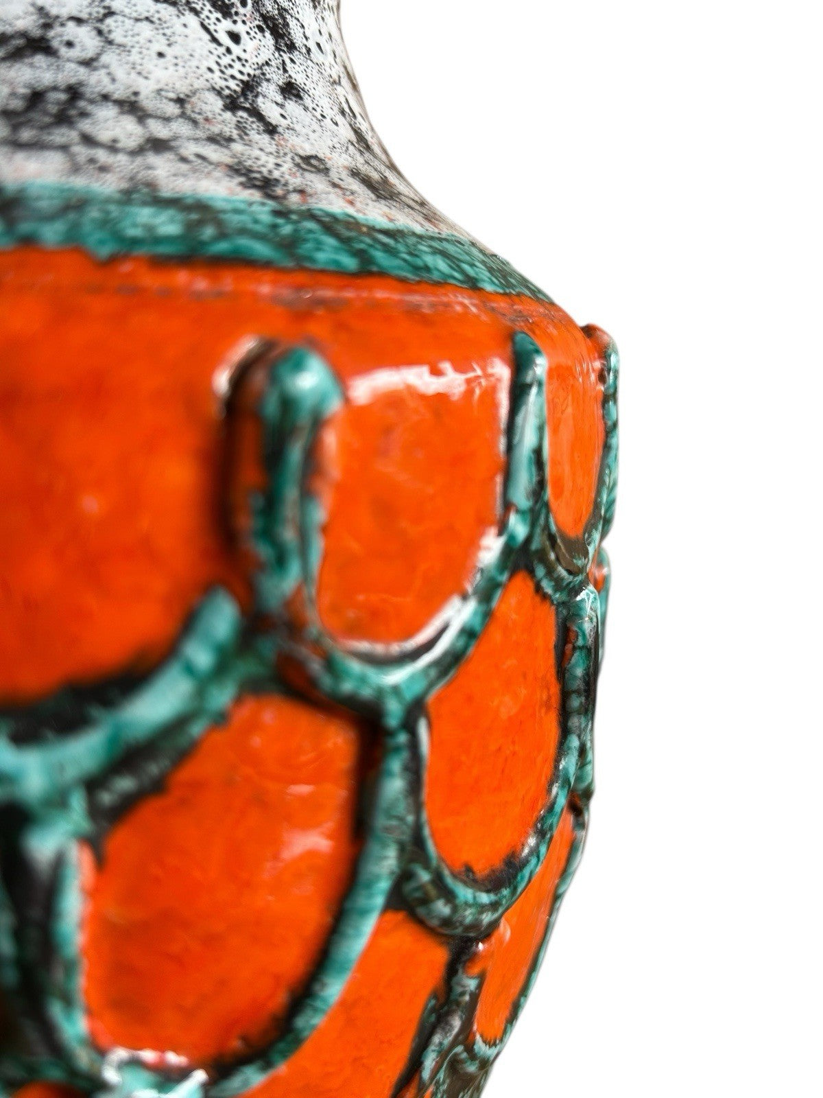 Vintage Ceramic Italian Mid Century Vase Possibly Bitossi ?