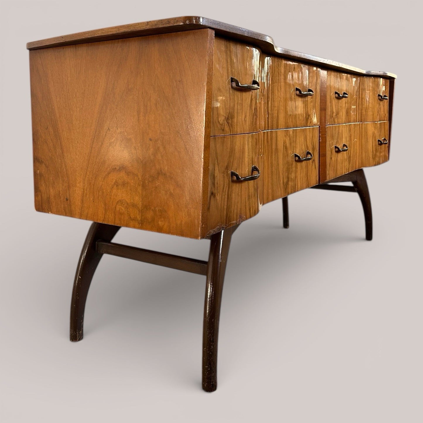 1960s teak sideboard / chest of drawers