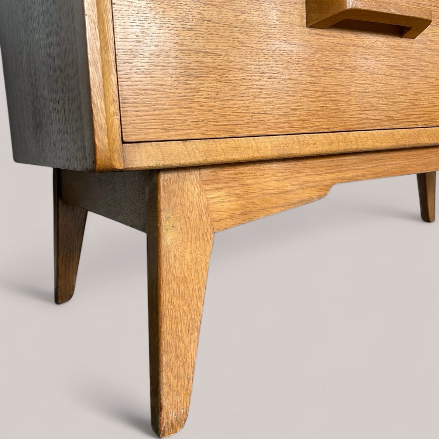 G-Plan Brandon Oak Dressing Table with Mirror – 1960s