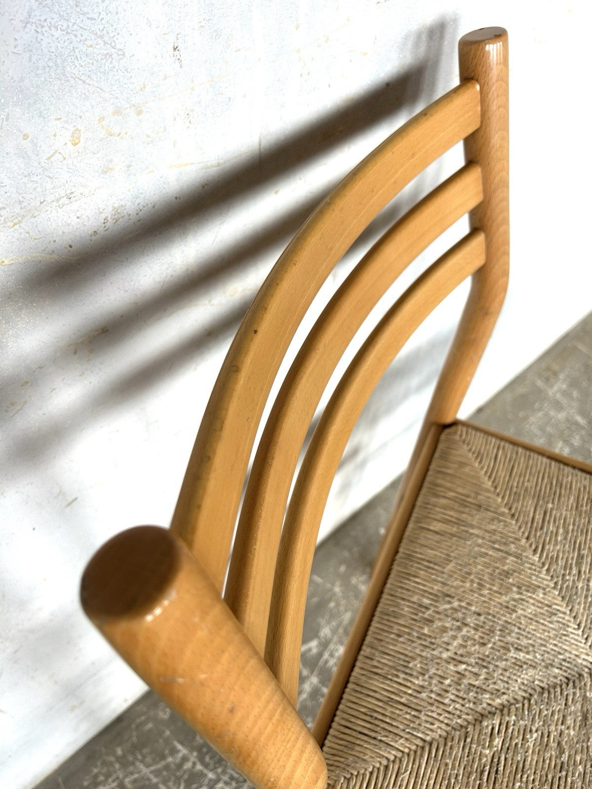 Pair Of Vintage Mid Century Scandinavian Style Teak Dining Chairs