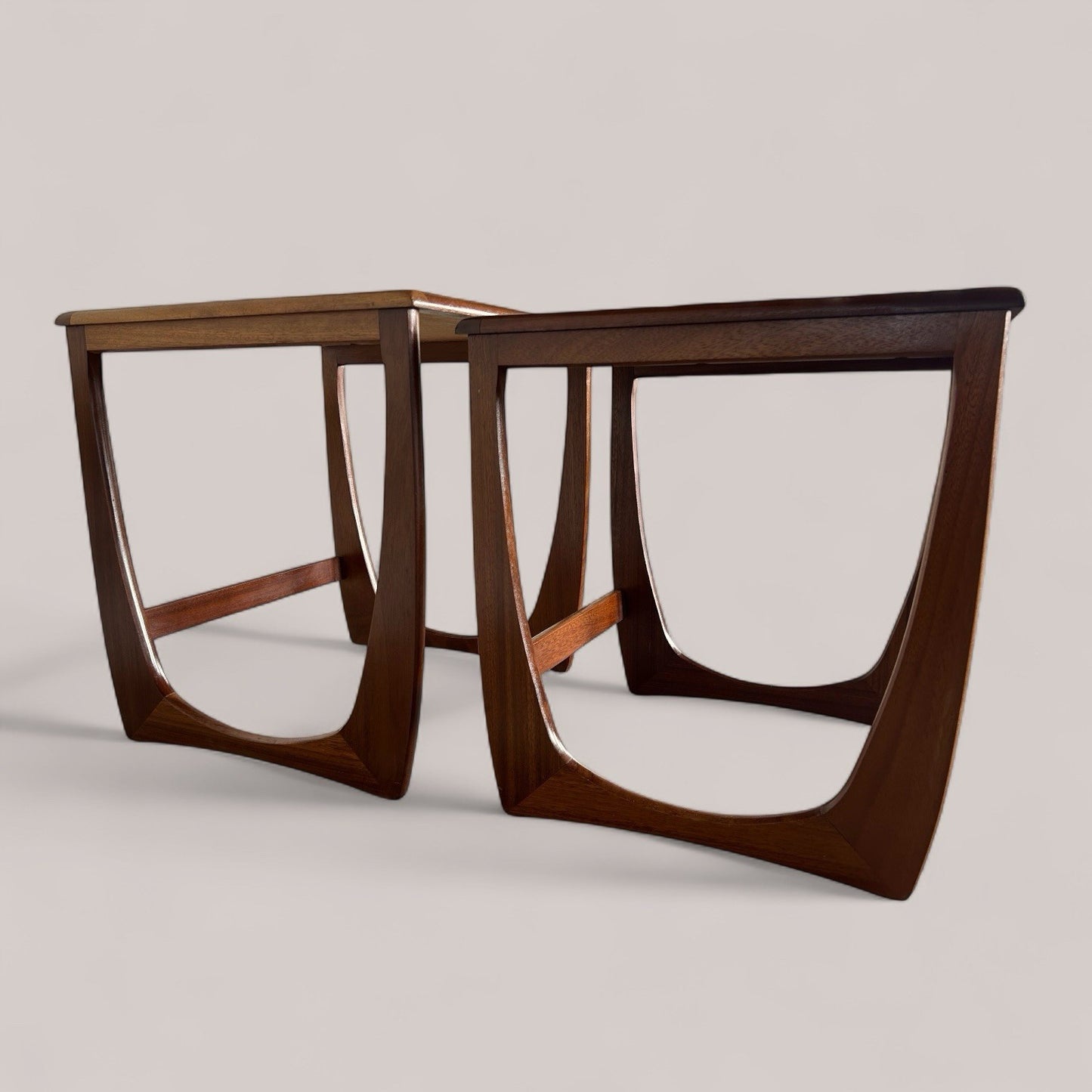 Pair of Sunelm Mid Century Nesting Tables
