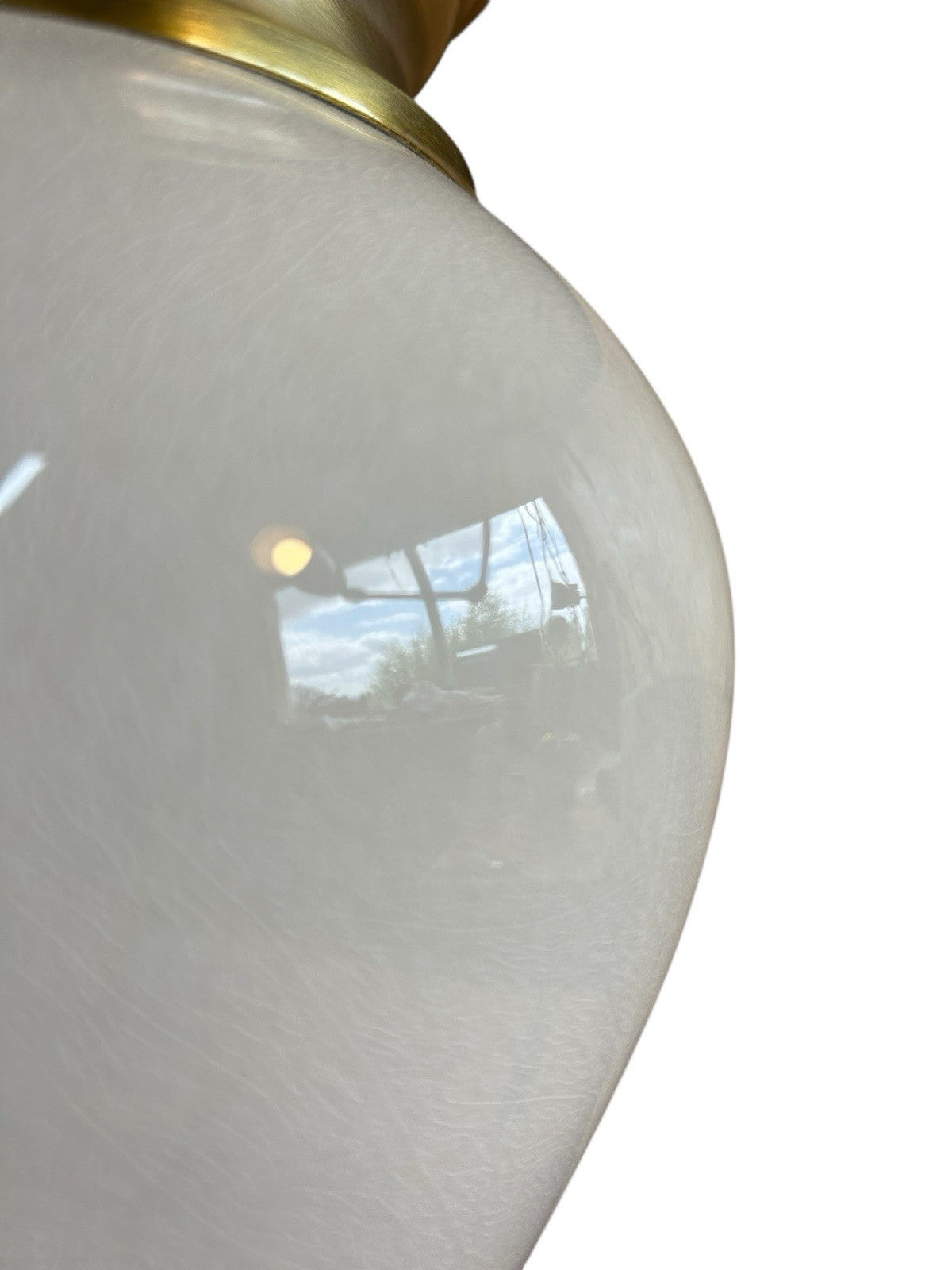large white ceramic table lamp