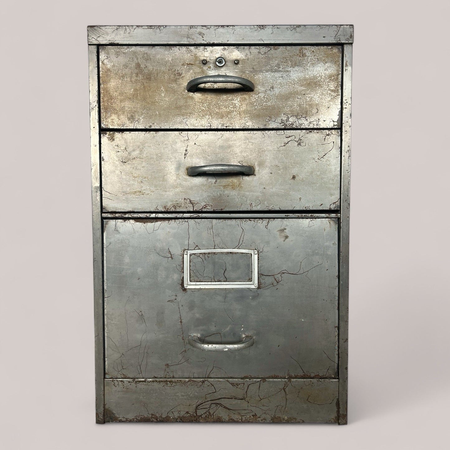 Industrial filing cabinet - great patina